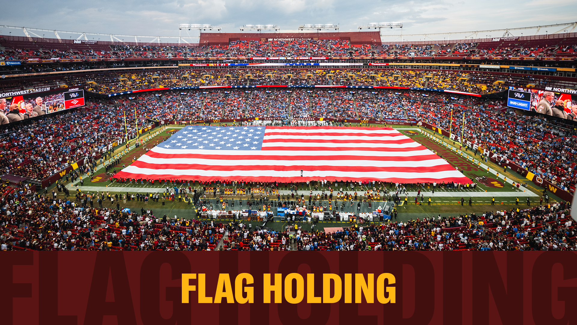 Flag Holding - Group Tickets