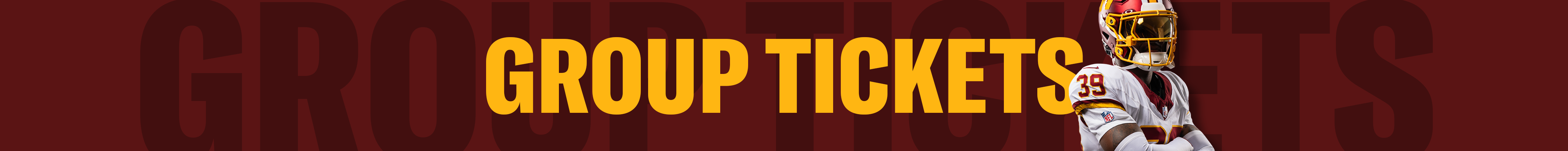 2026 group tickets webpage header