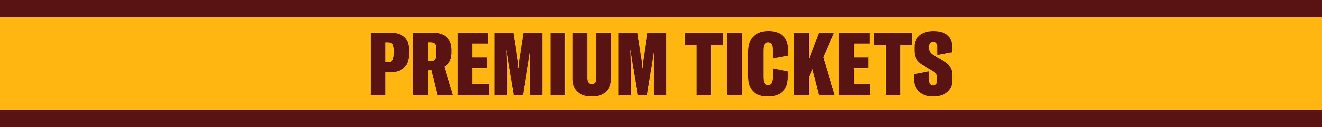2026 Premium Tickets Header