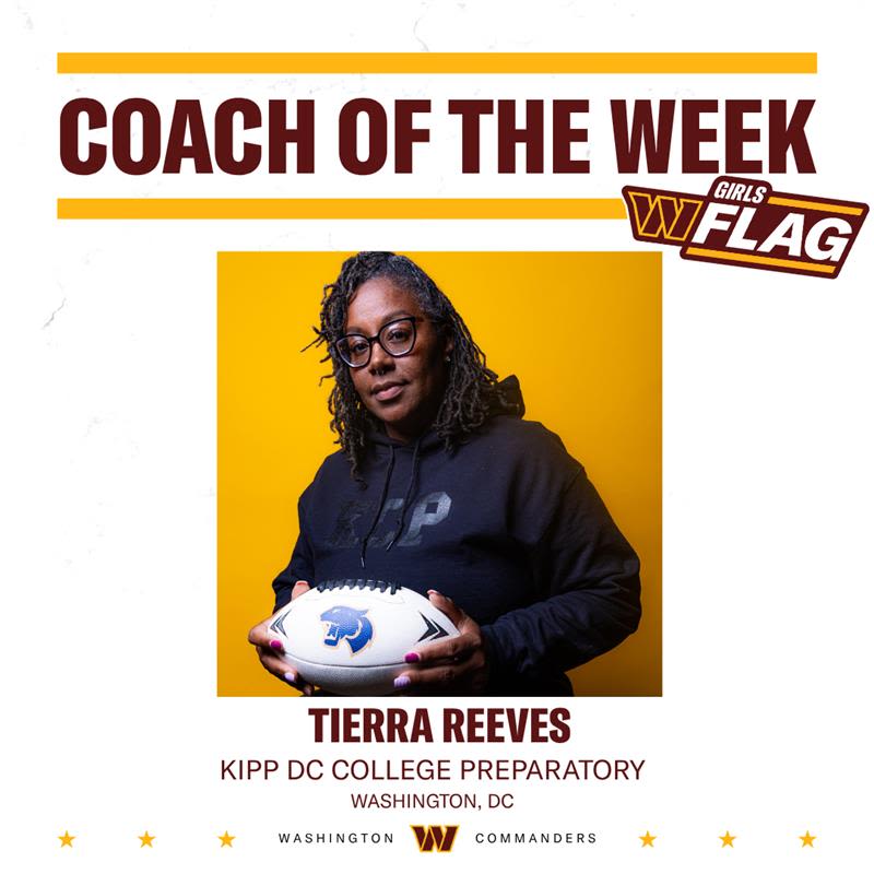 Week 8 - Coach Tierra Reeves, KIPP DC College Prep, Washington, DC