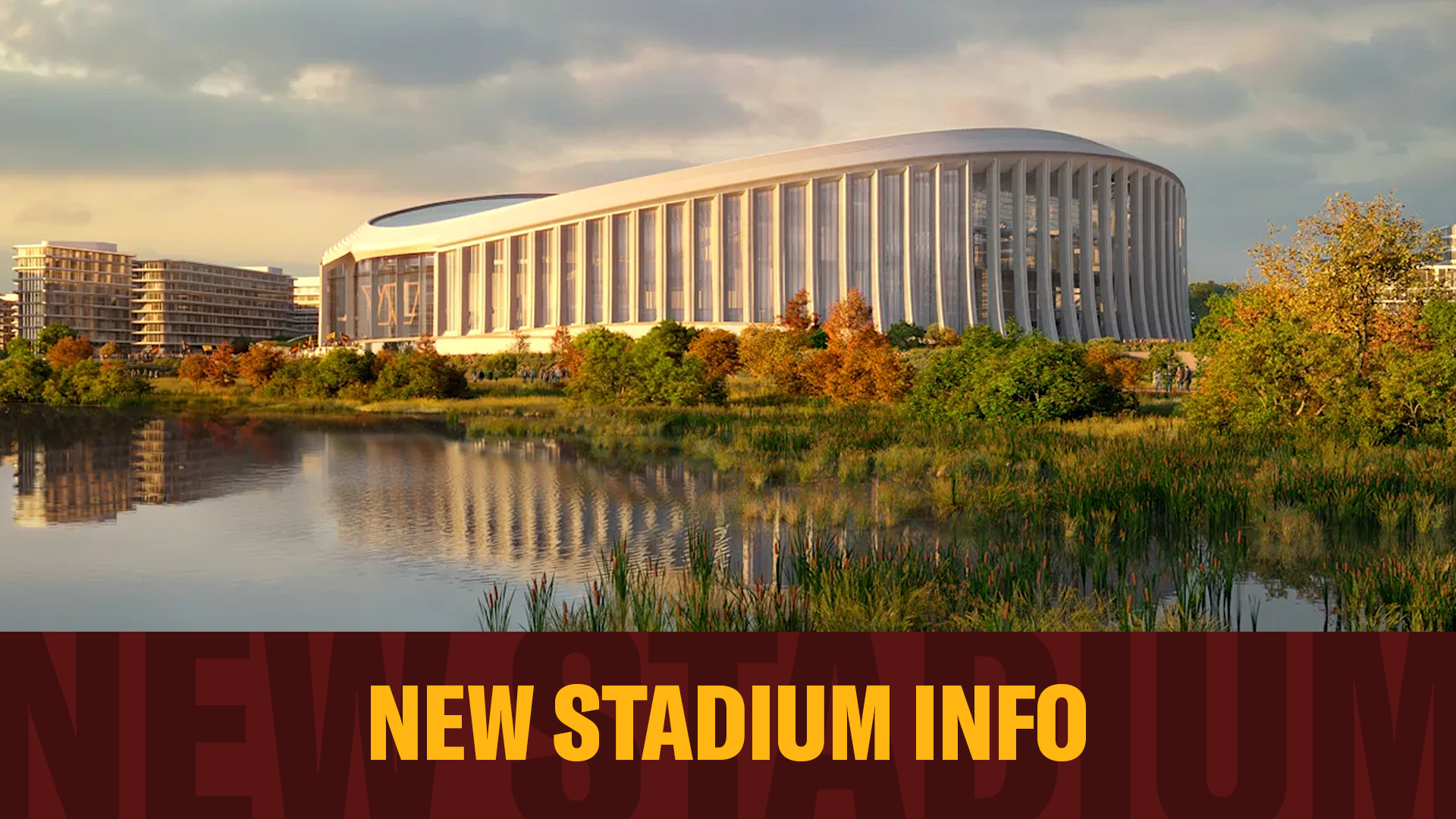 Website Update - New Stadium Info