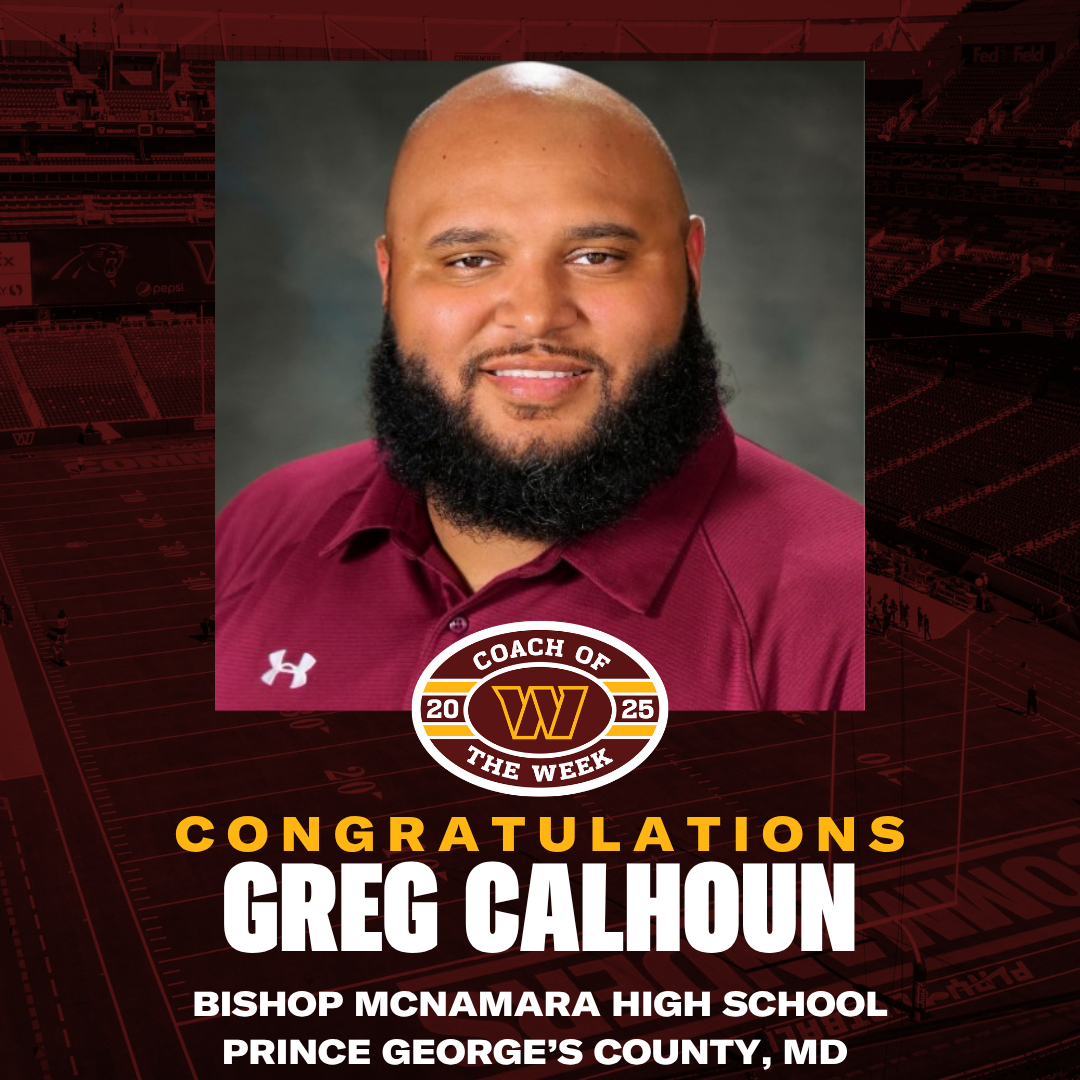 Week 6 - Coach Greg Calhoun, Bishop McNamara High School, Forestville, MD