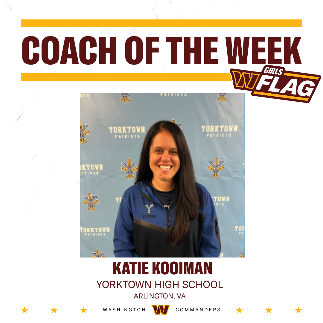 Week 7 - Coach Katie Kooiman, Yorktown High School, Arlington , VA