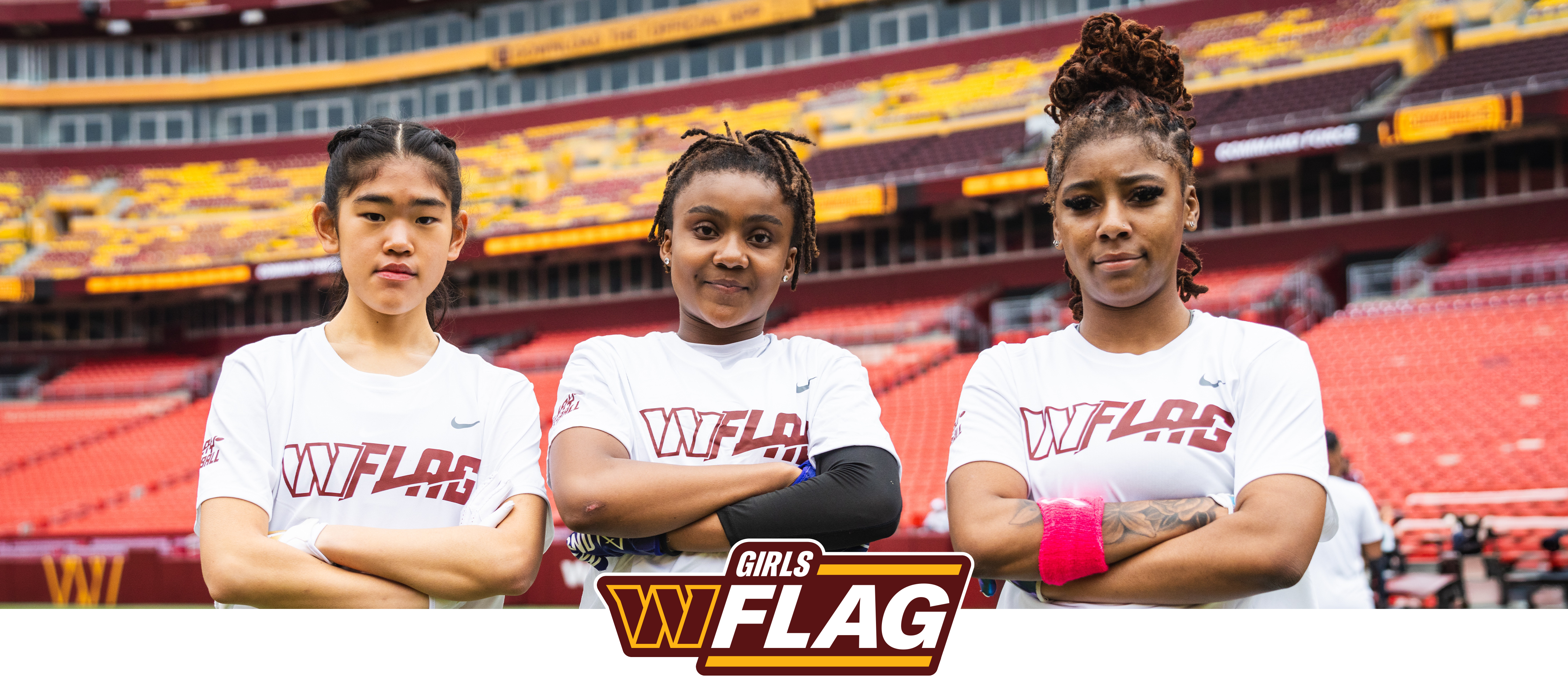 Girls Flag Header