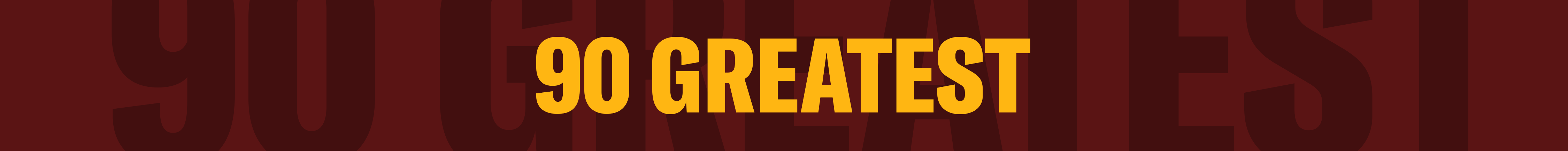 Web Banner - 90 greatest
