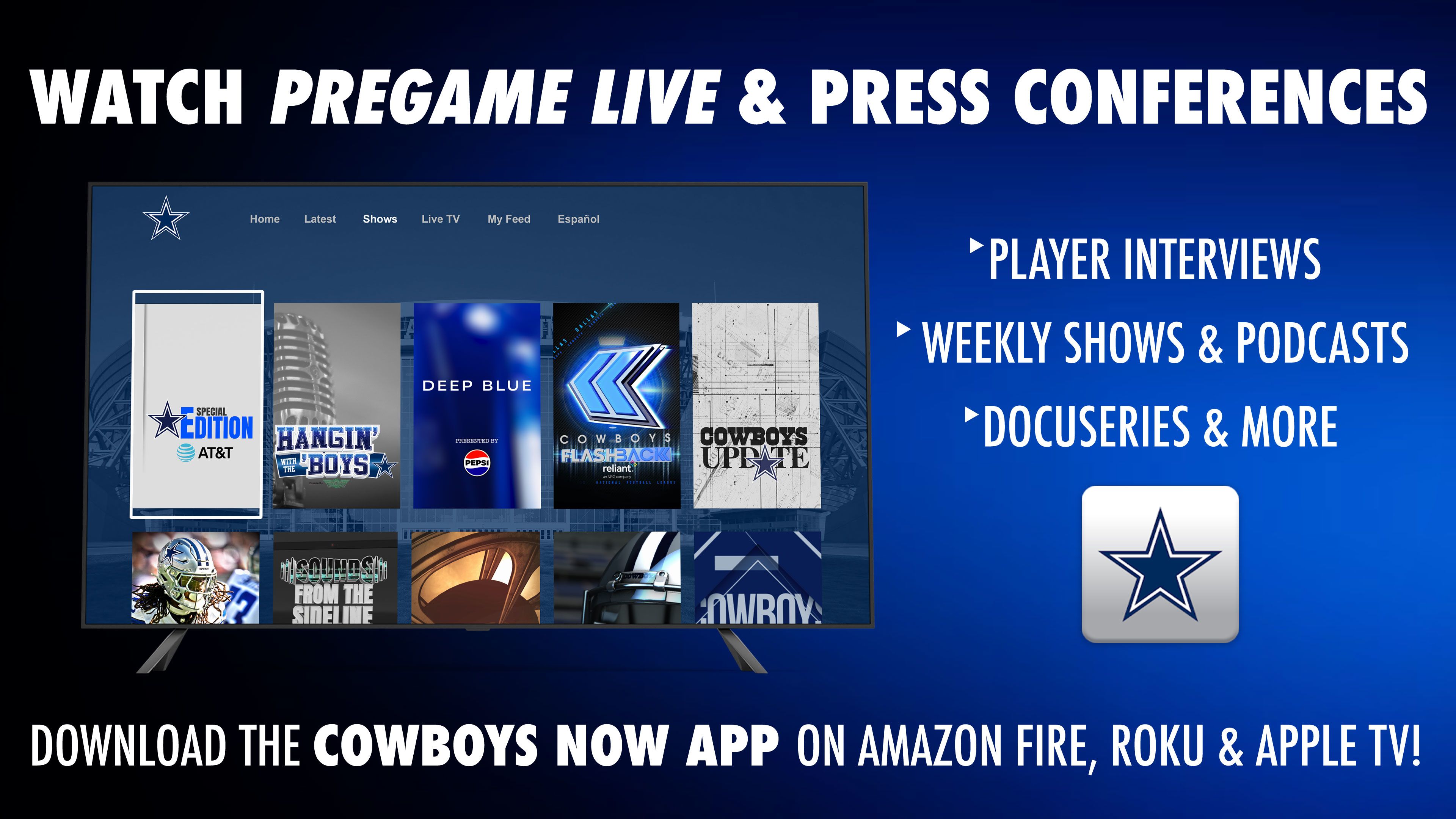Dallas Cowboys Official Site of the Dallas Cowboys