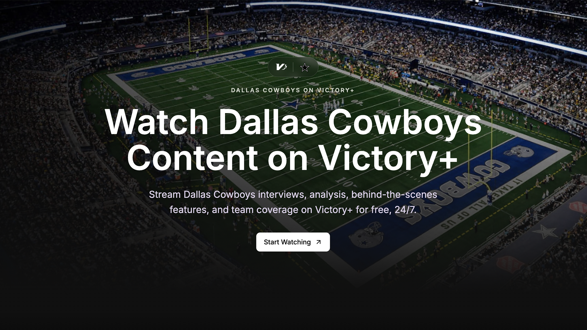 Watch Cowboys on V+_