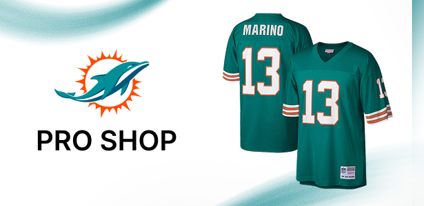 click here to go to the dolphins pro shop online store
