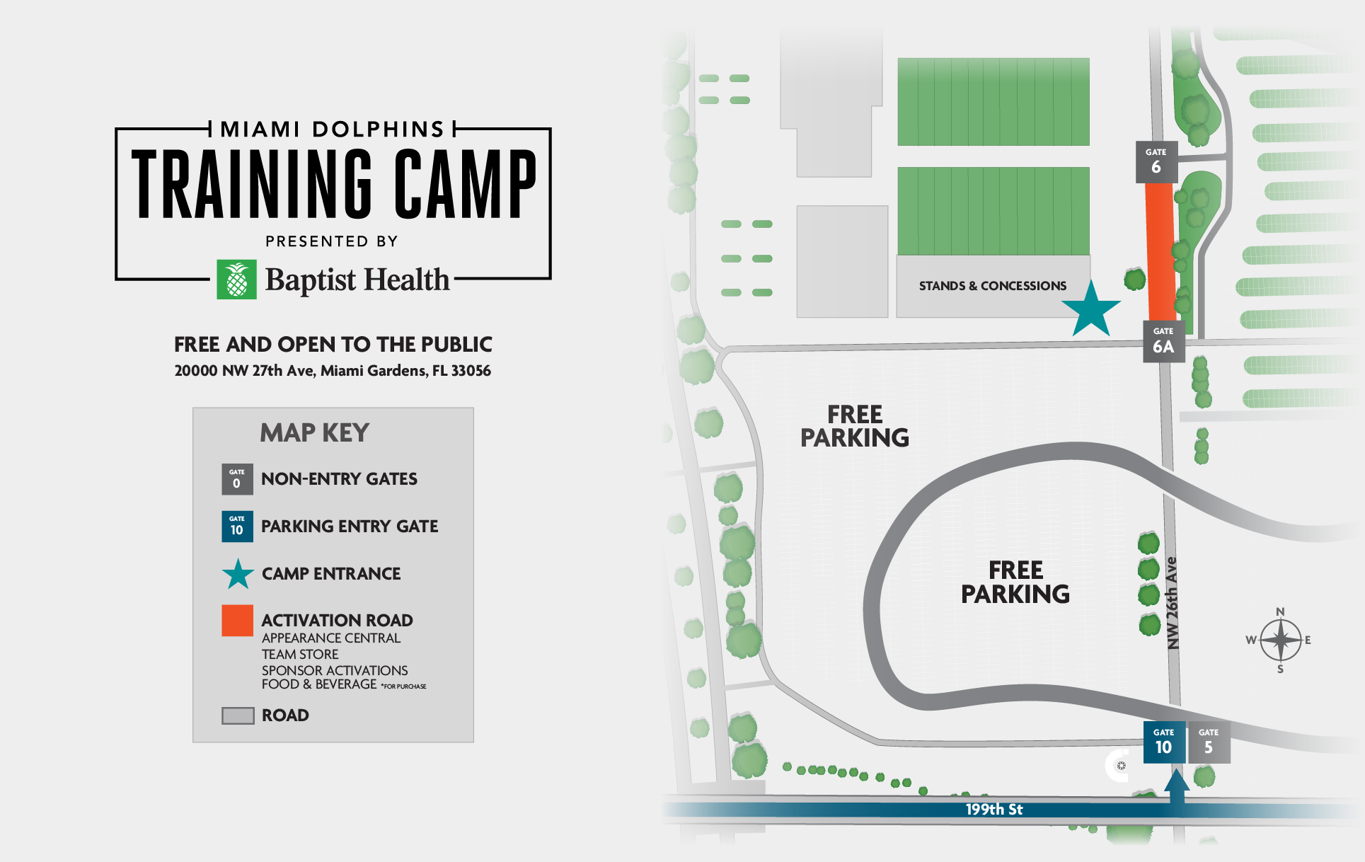 Training Camp Map 2026-2