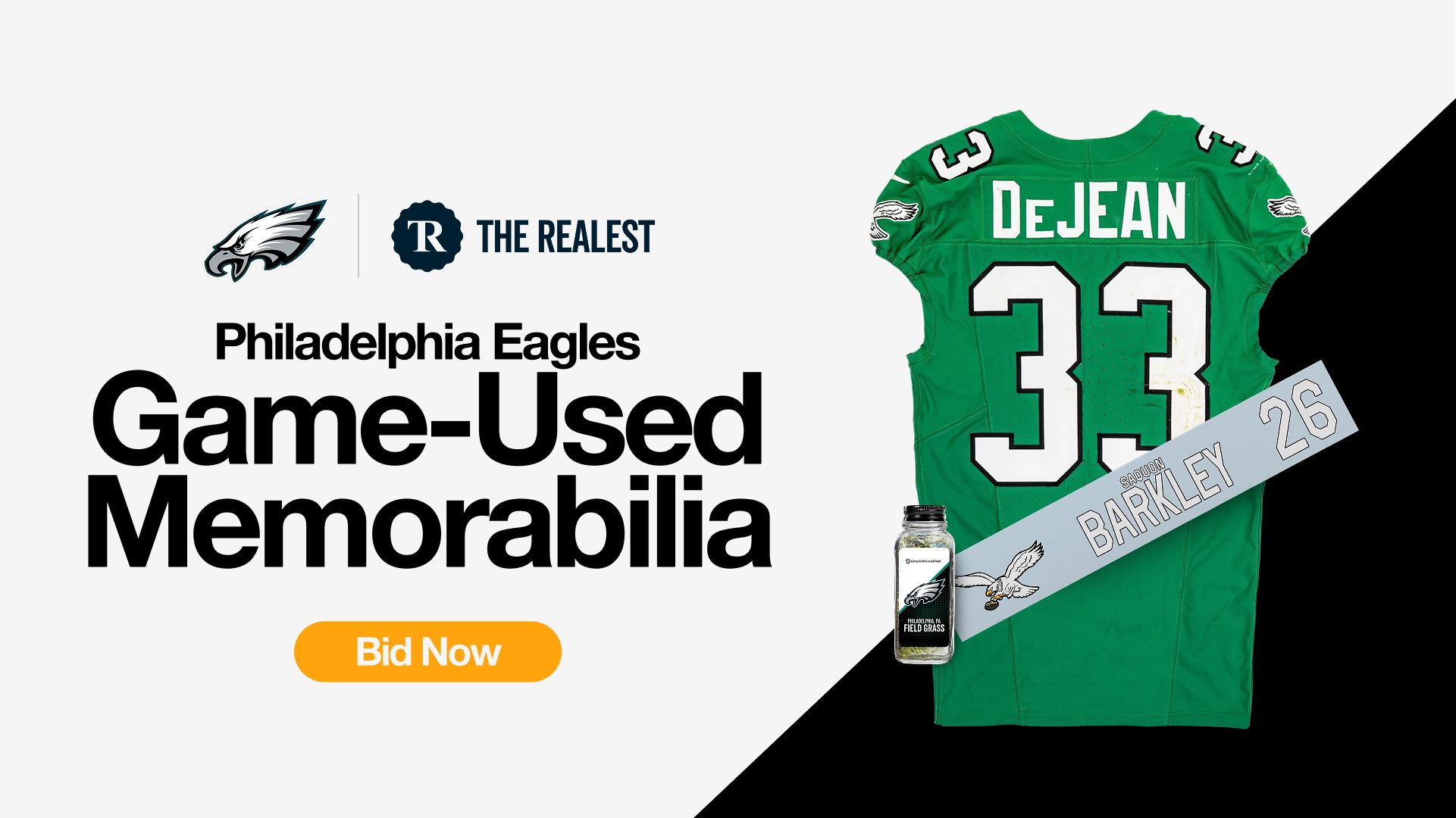 The Realest & Eagles Auction. Bid Now!