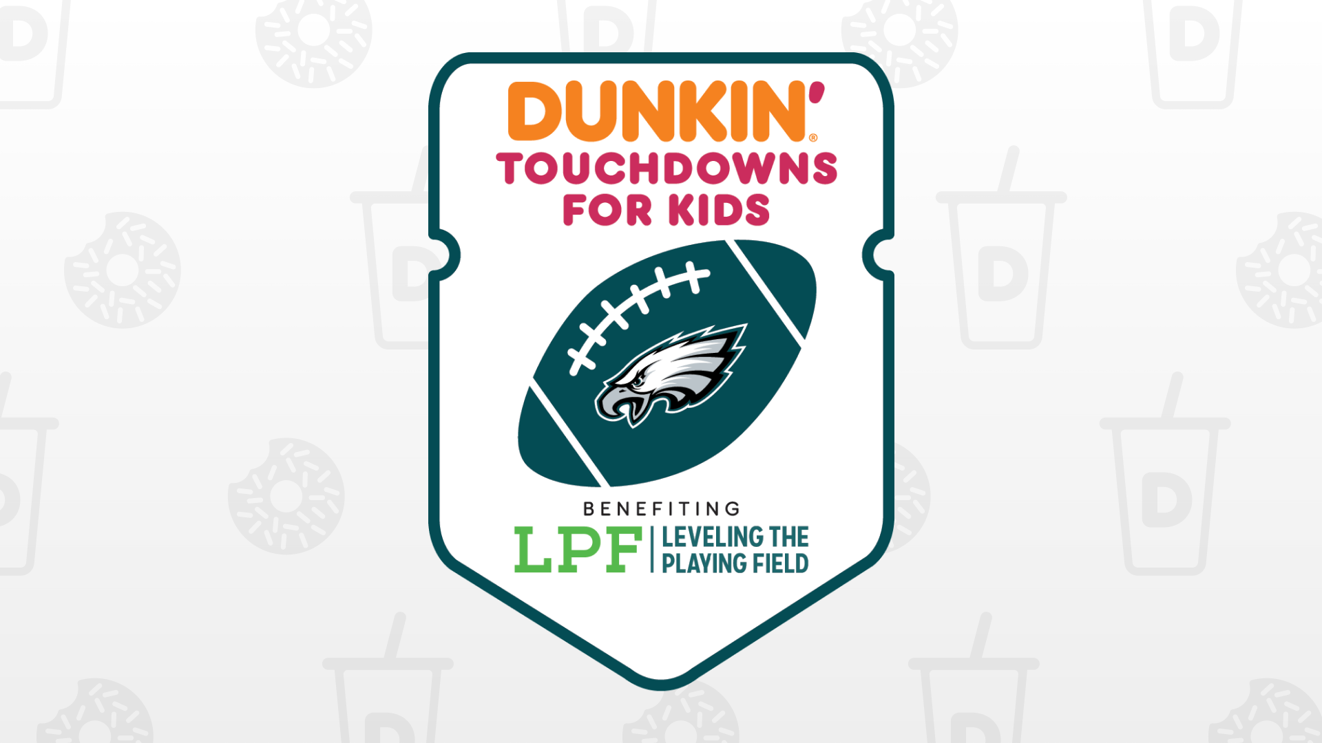 Dunkin' Touchdowns For Kids
