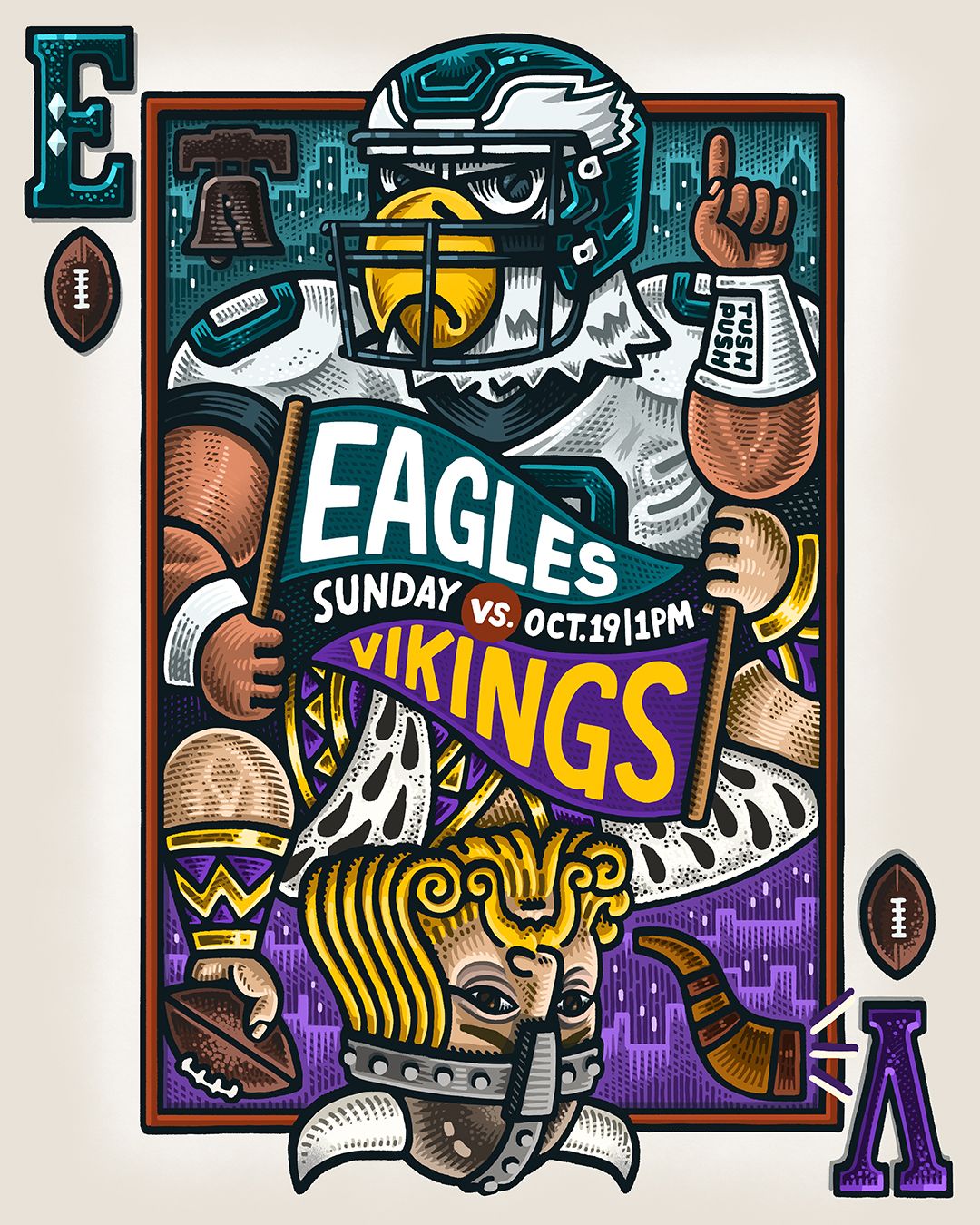 Week 7: Eagles vs. Vikings