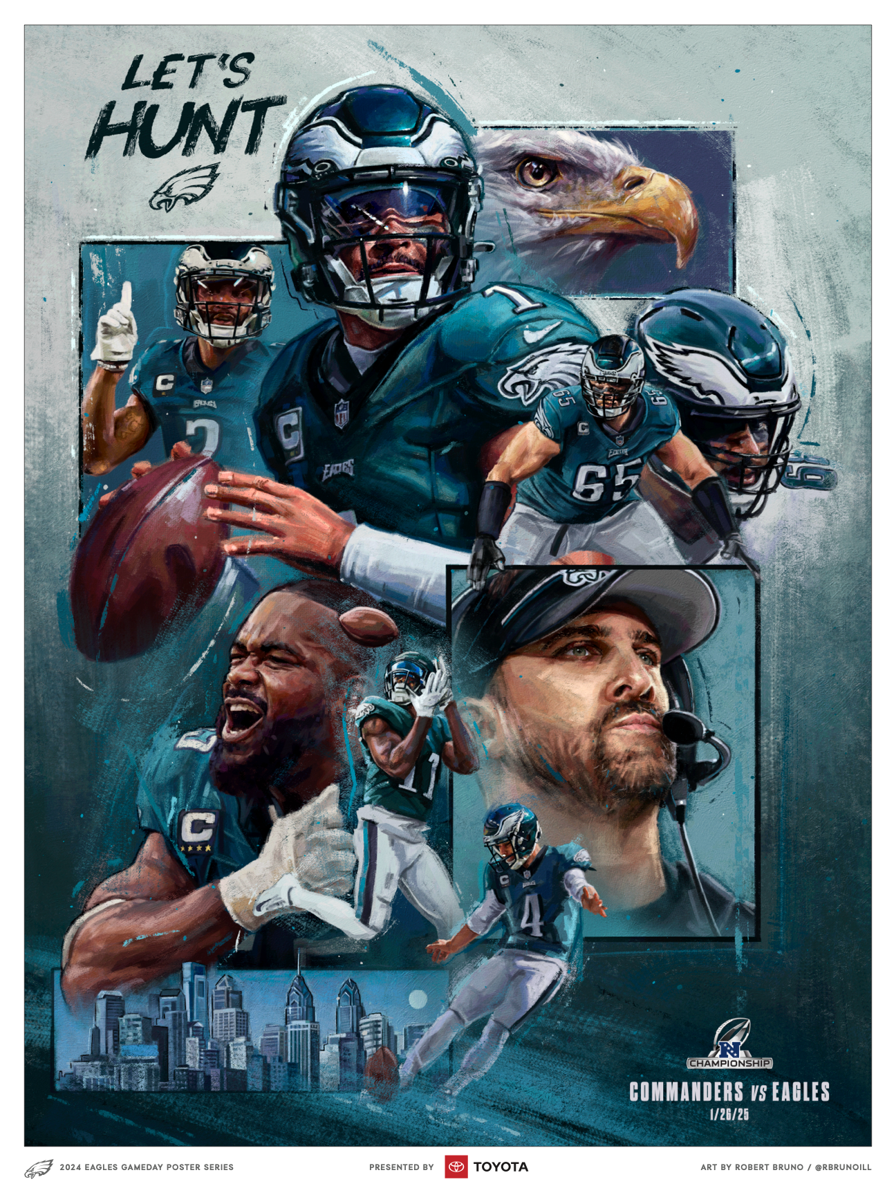 NFC Championship: Commanders vs. Eagles