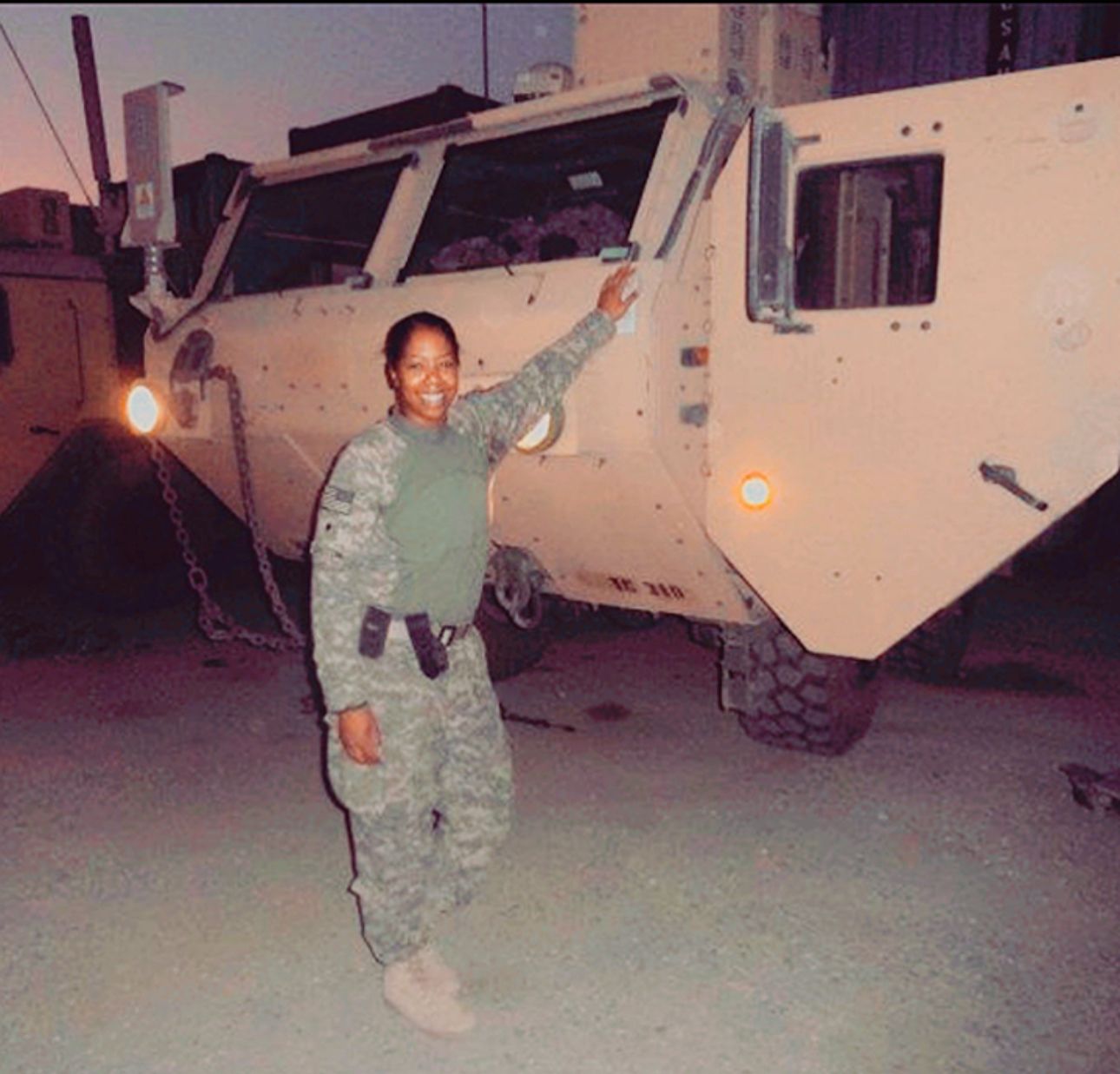 SFC Angela Dunston Military Bio | Falcons vs. Eagles