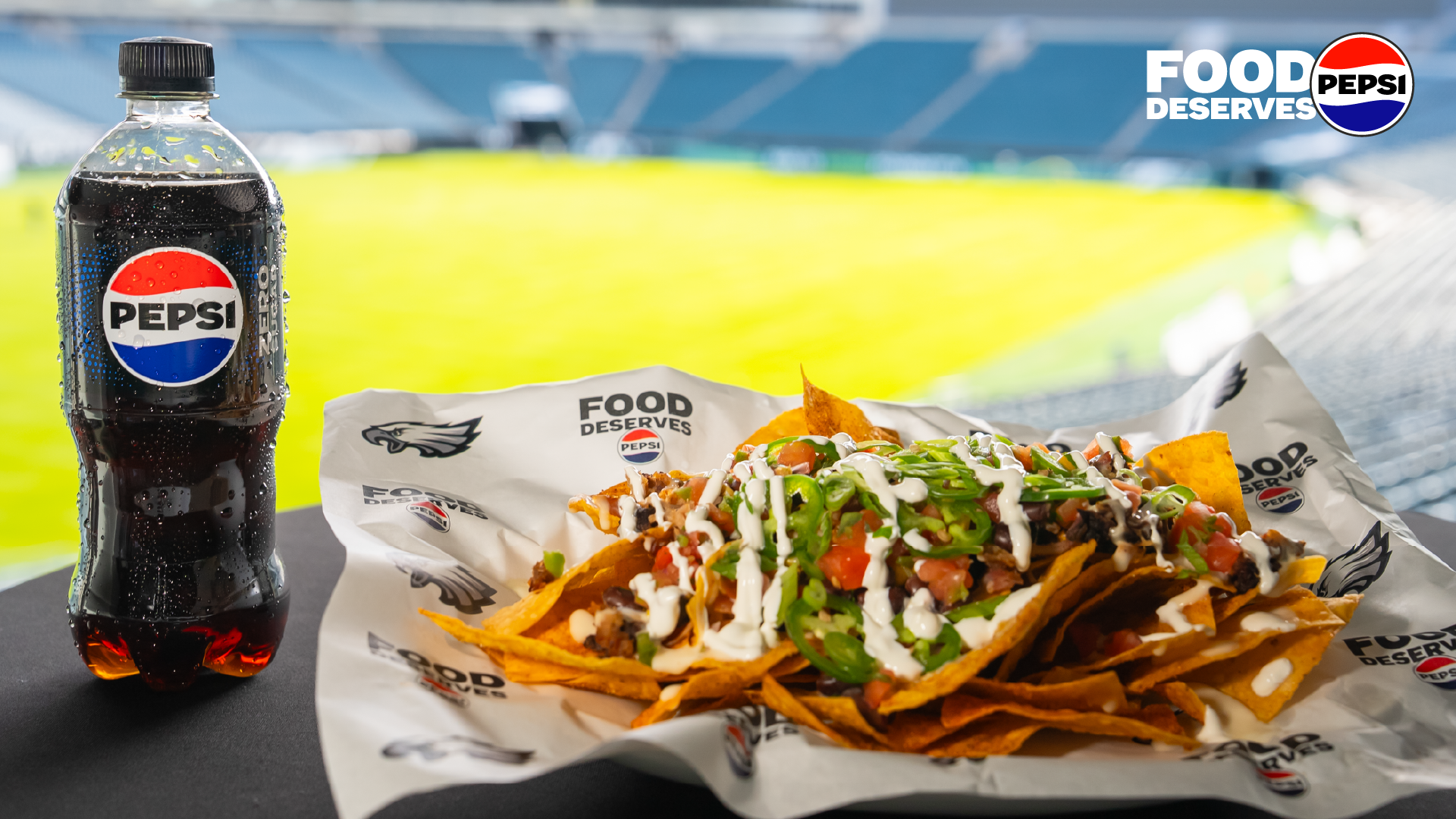 Eagles gameday tastes Better With Pepsi