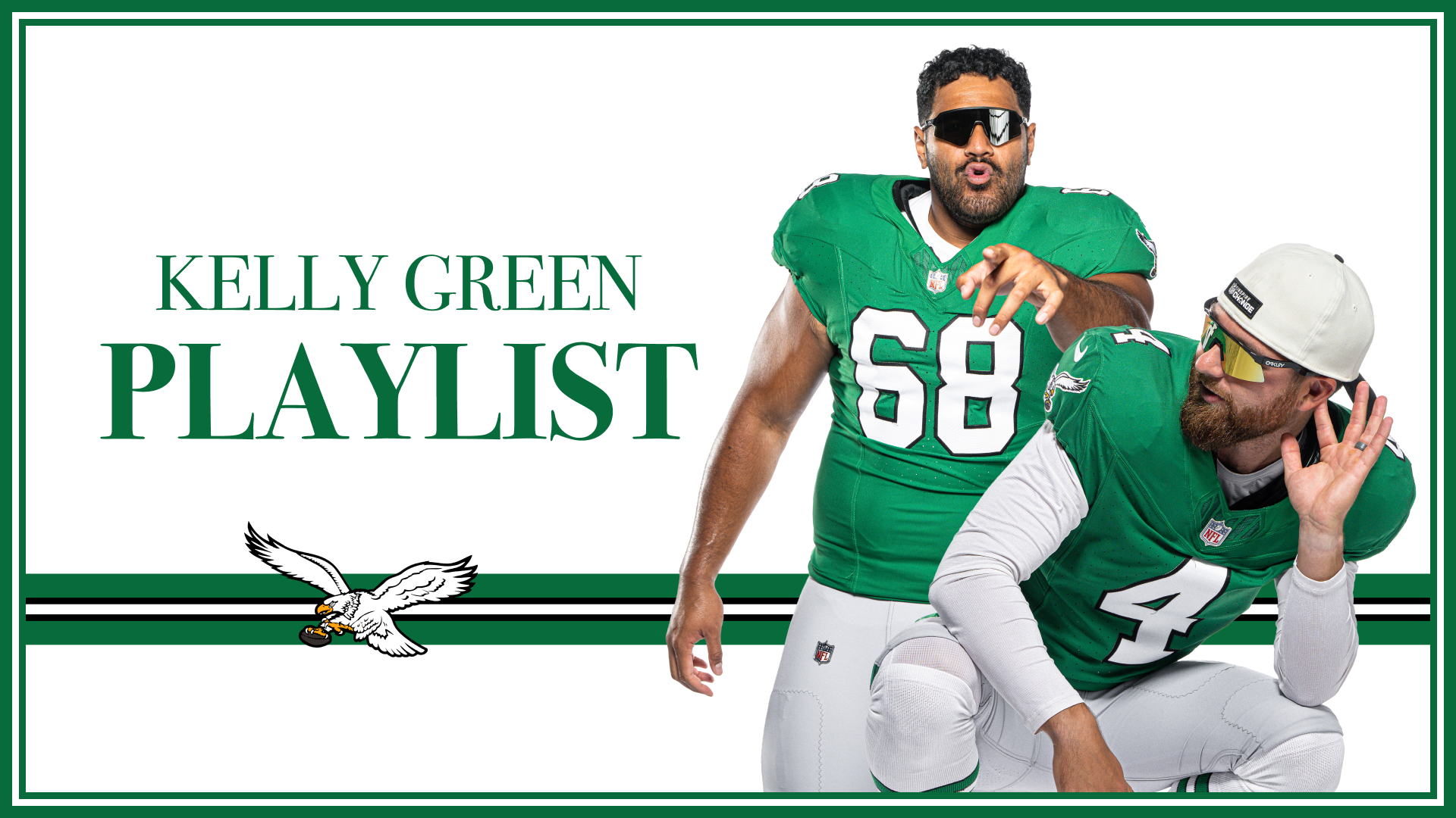 The Kelly Green Playlist 🕺💚🎶🦅