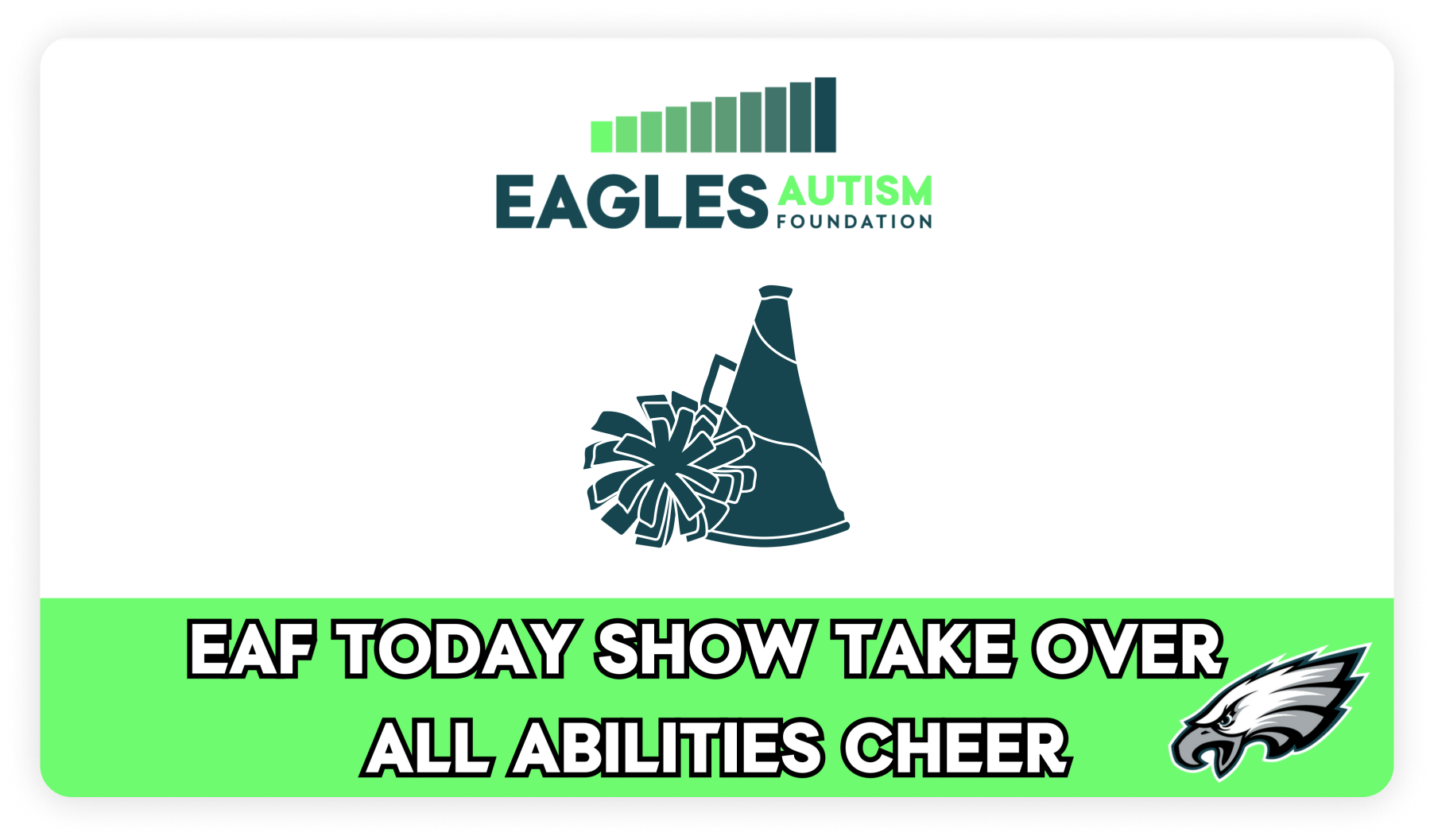 EAF Cheer Onesheeter Today Show