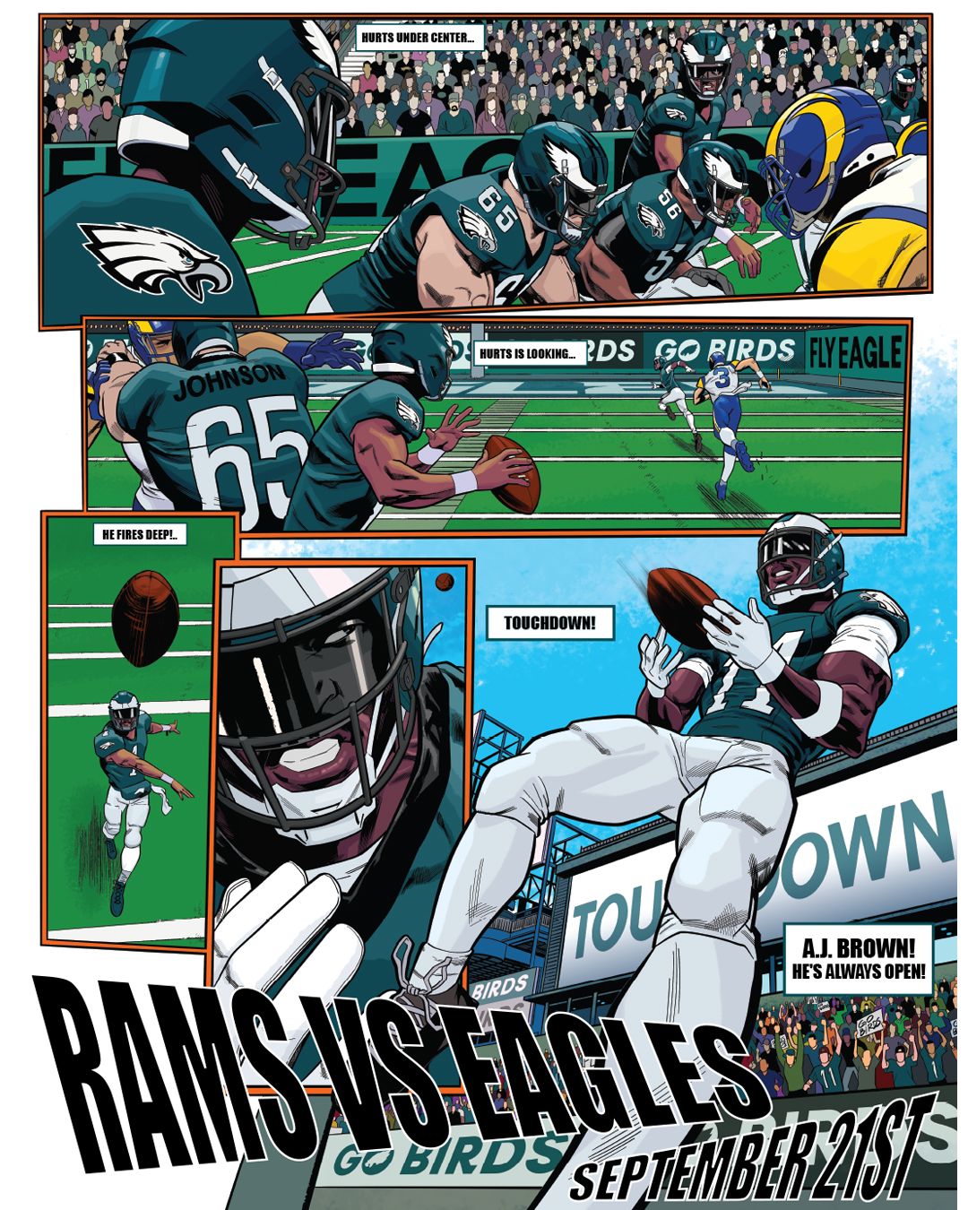 Week 3: Rams vs. Eagles