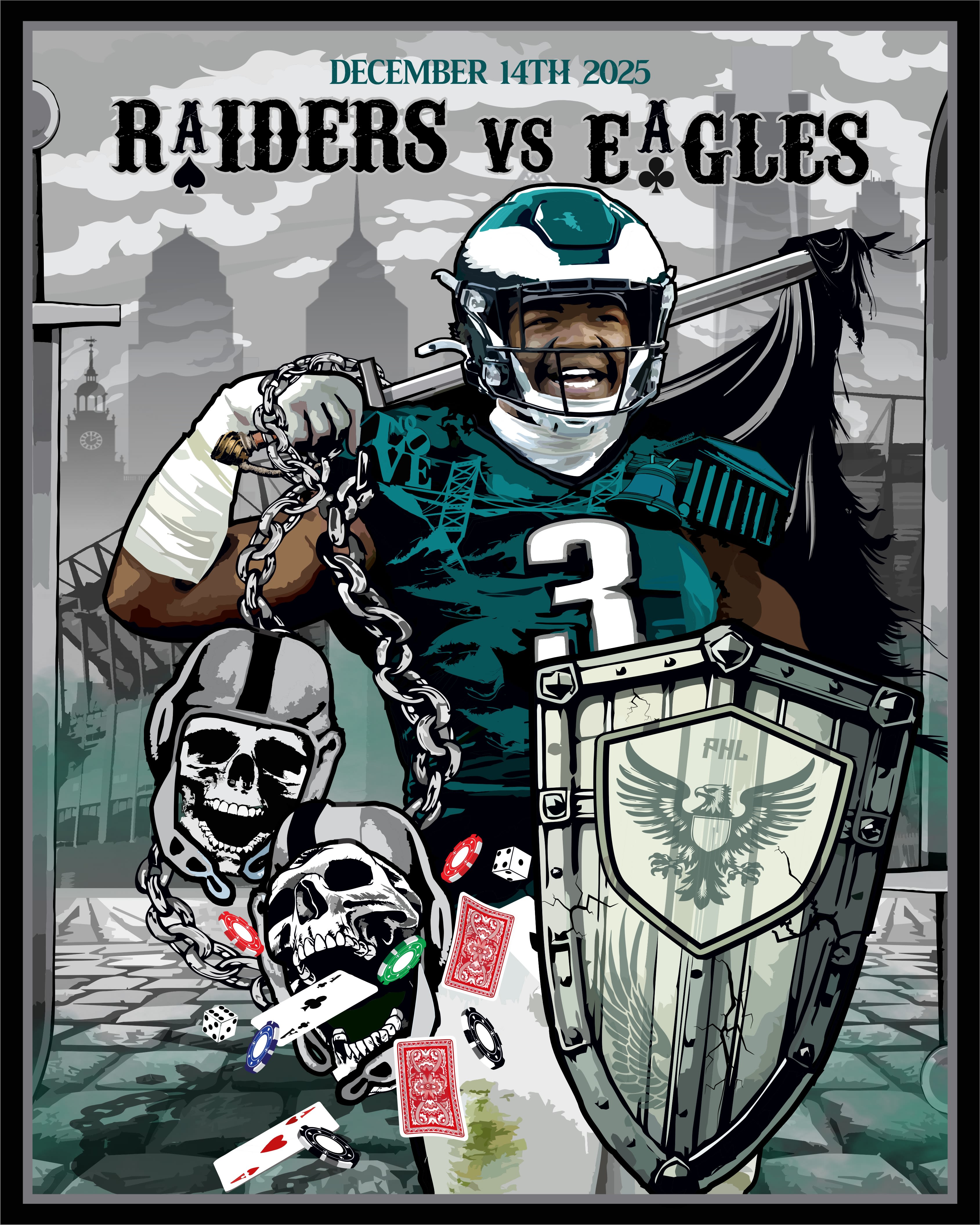 Week 15: Raiders vs. Eagles