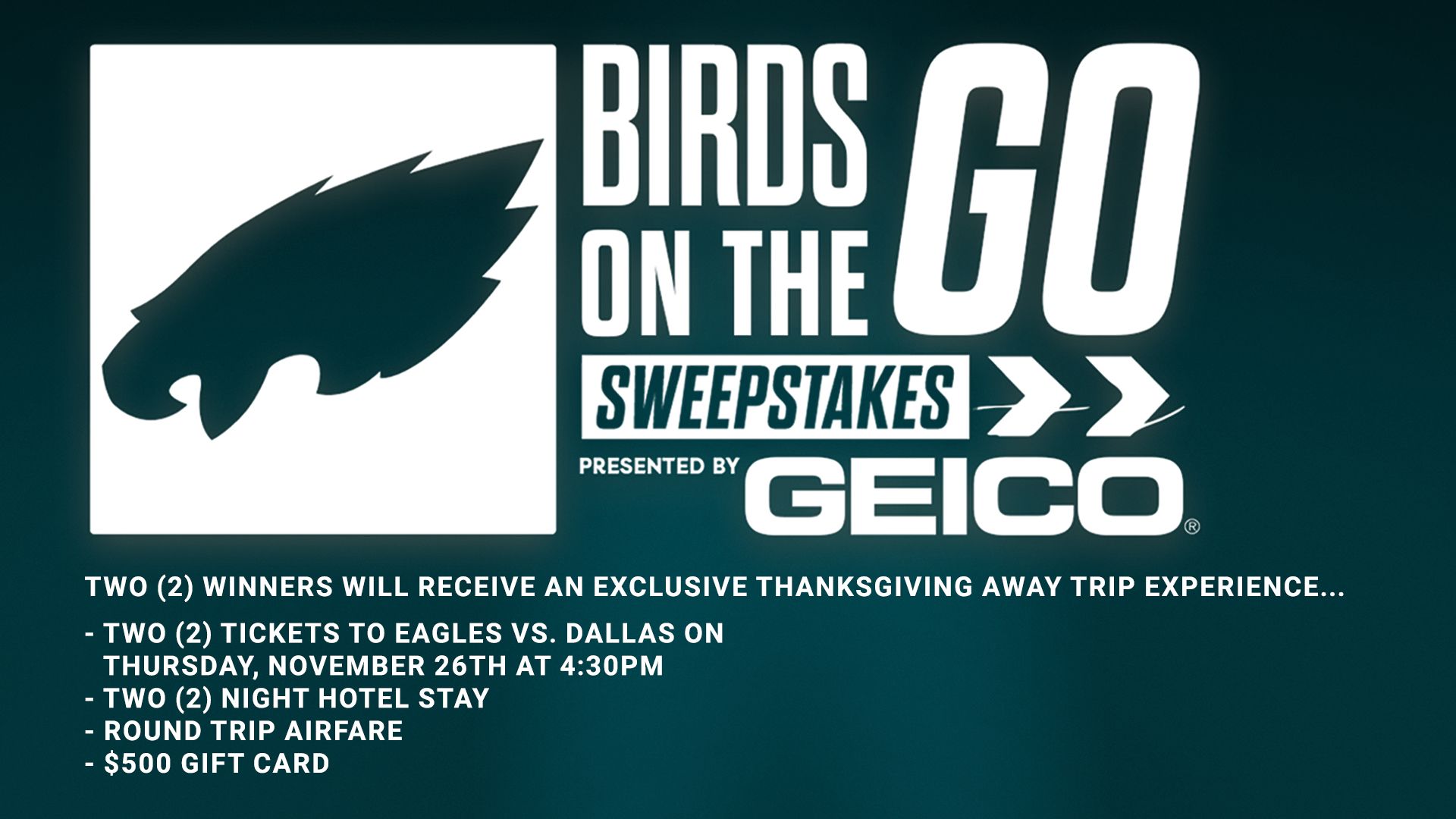 Birds on the Go Sweepstakes