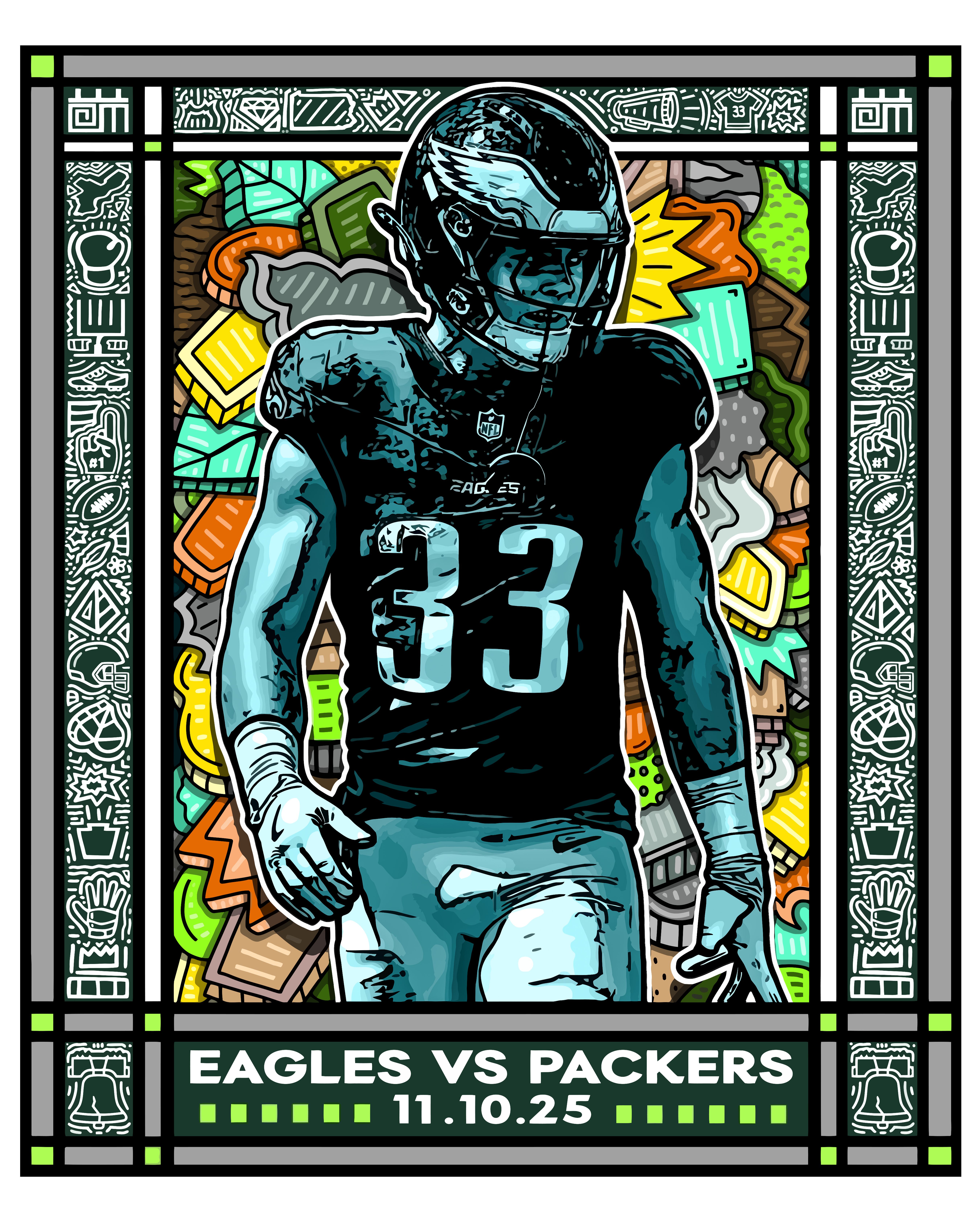 Week 10: Eagles vs. Packers