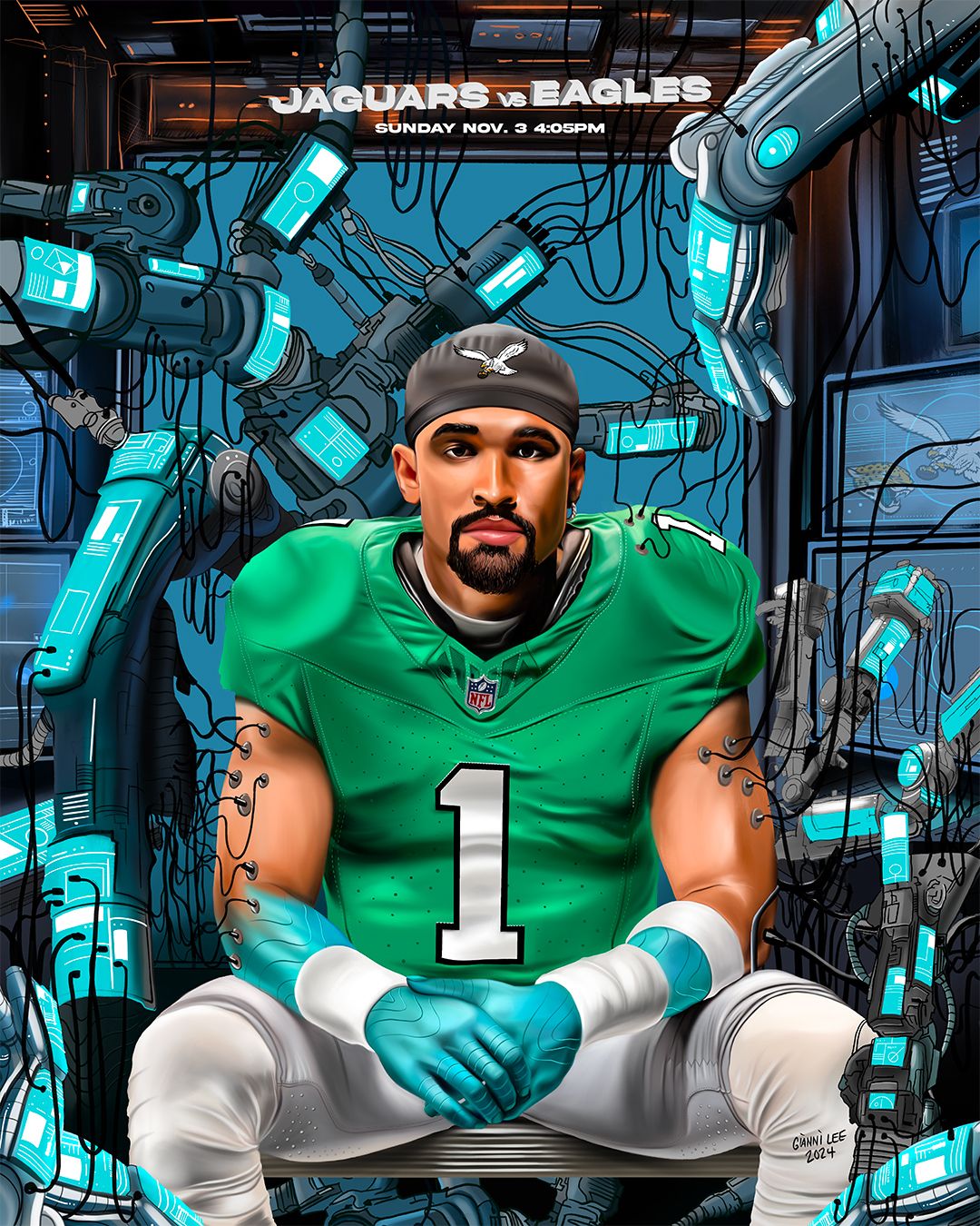 Week 9: Jaguars vs. Eagles