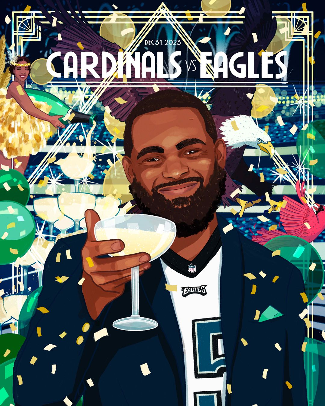 Week 17: Cardinals vs. Eagles
