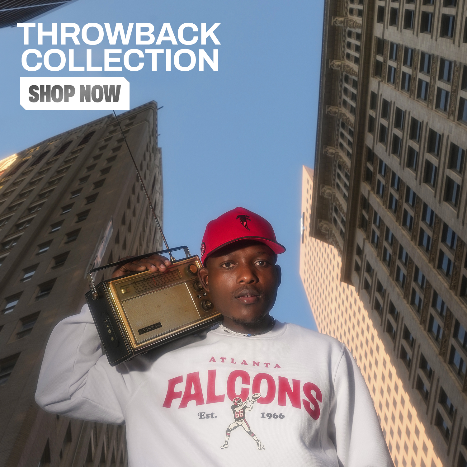 Shop Now- Atlanta Falcons Throwback Collection