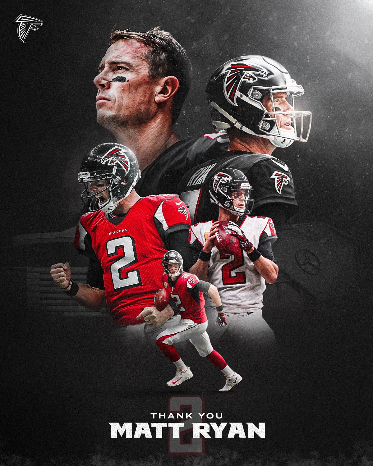 MAtt Ryan Retirement thank you