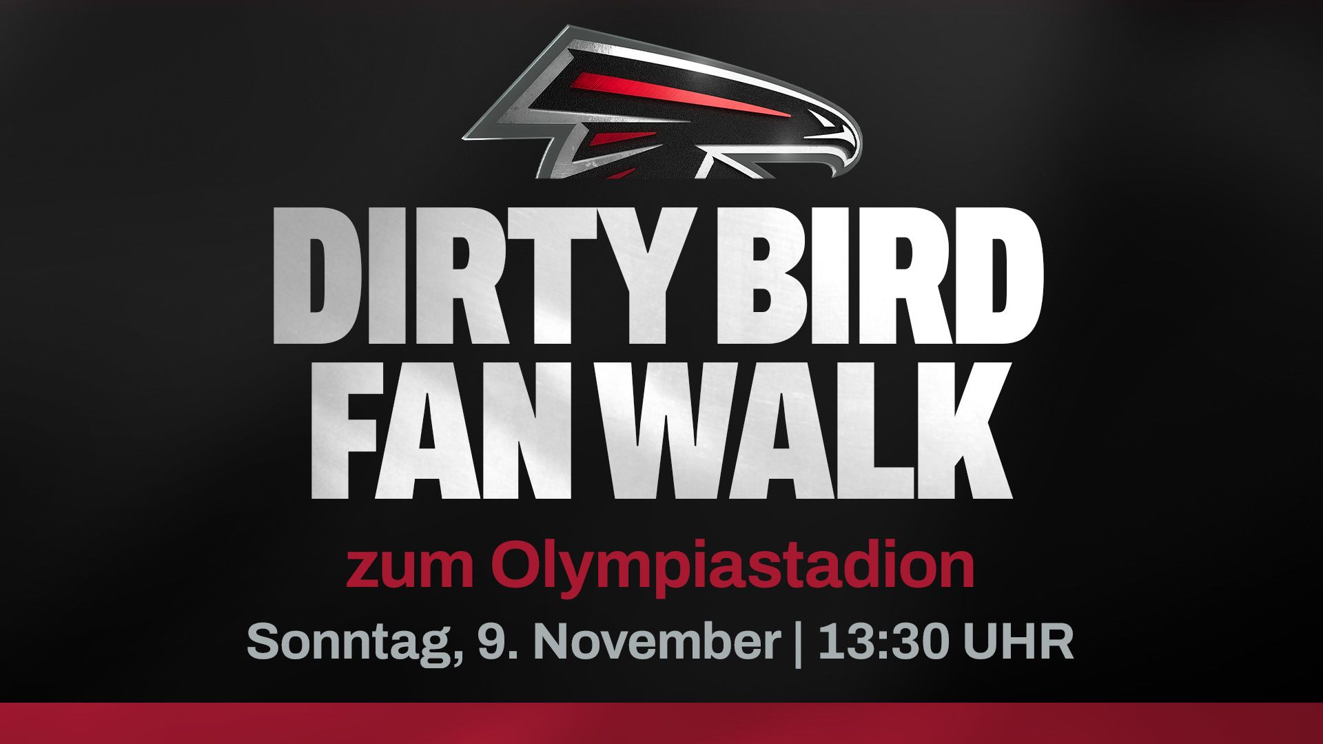Dirty Bird Fan Walk at Olmpiastadion Sunday, November 9