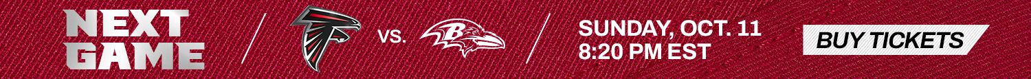 Next Game- Falcons vs Ravens- Buy Tickets