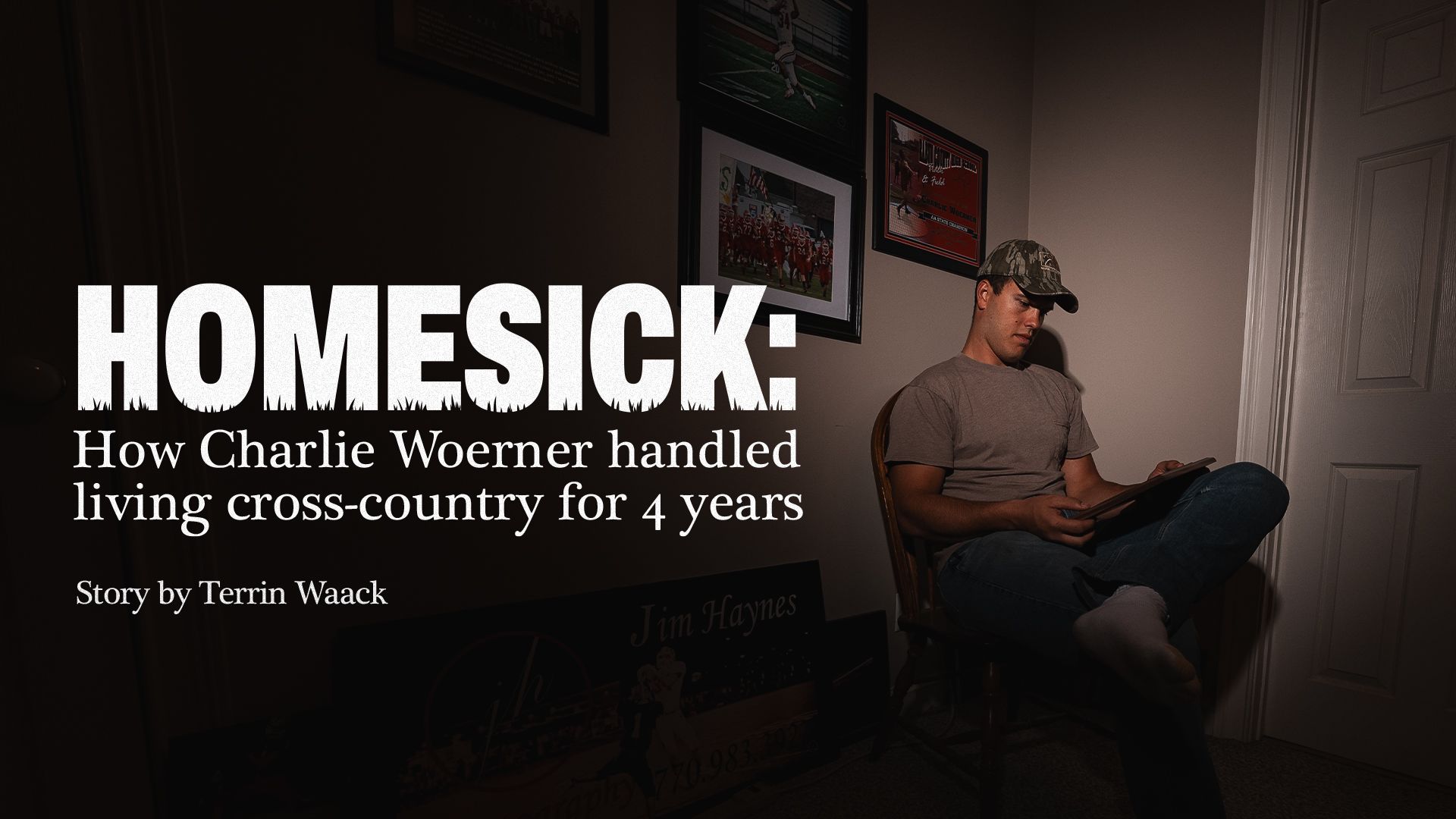 Homesick: How Charlie Woerner handled being cross-country for 4 years