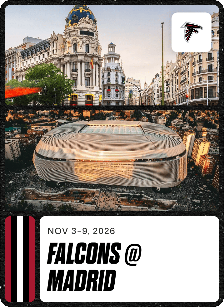 Falcons at Madrid- Learn More