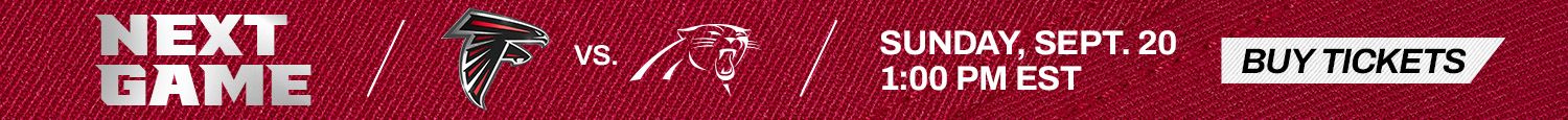Next Game- Falcons vs Panthers- Buy Tickets