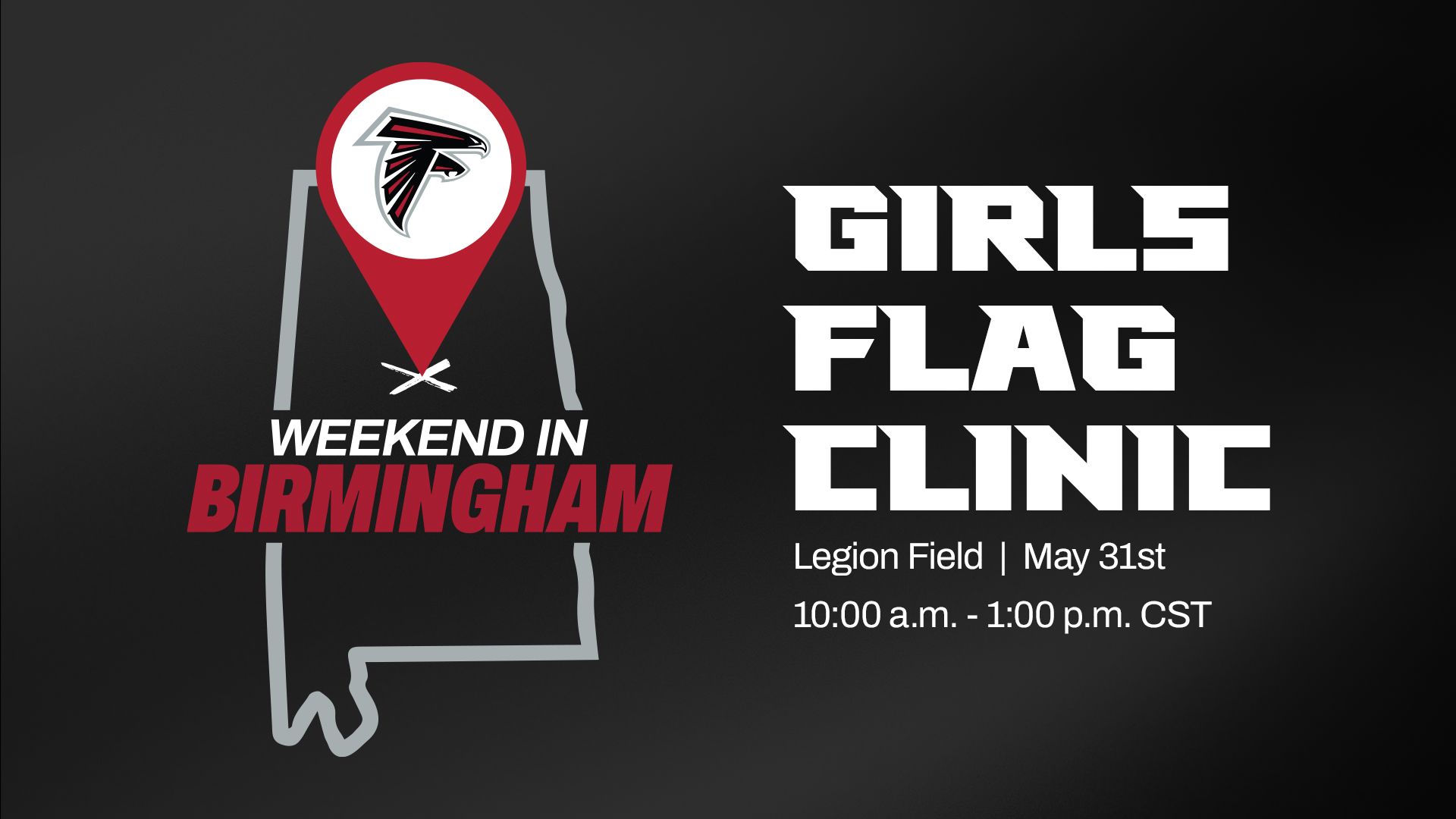 Atlanta Falcons Girls Flag Football Clinic