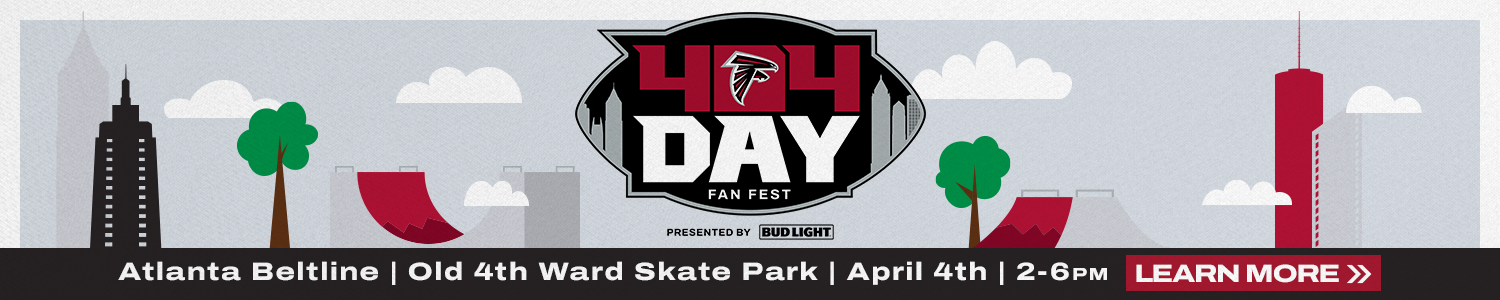 Falcons 404 Day Fan Fest presented by Bud Light- Old 4th Ward Skate Park- Saturday, April 4
