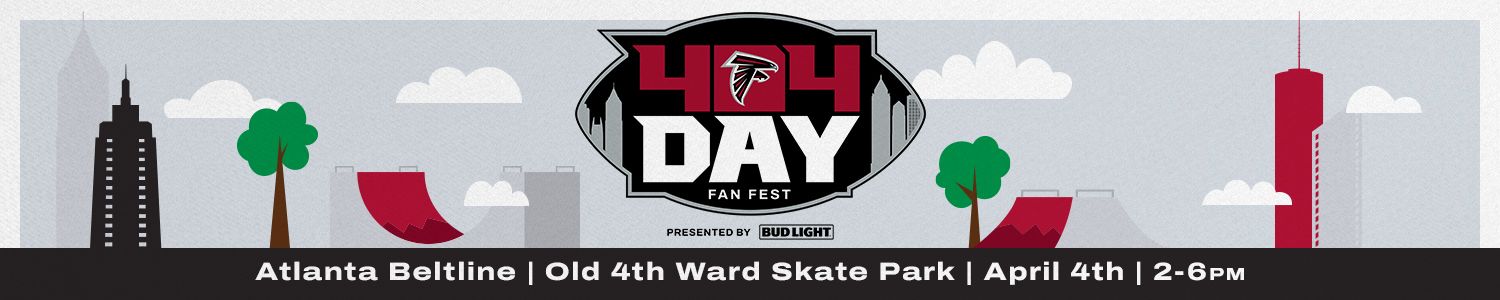 Falcons 404 Day Fan Fest presented by Bud Light- Old 4th Ward Skate Park- Saturday, April 4