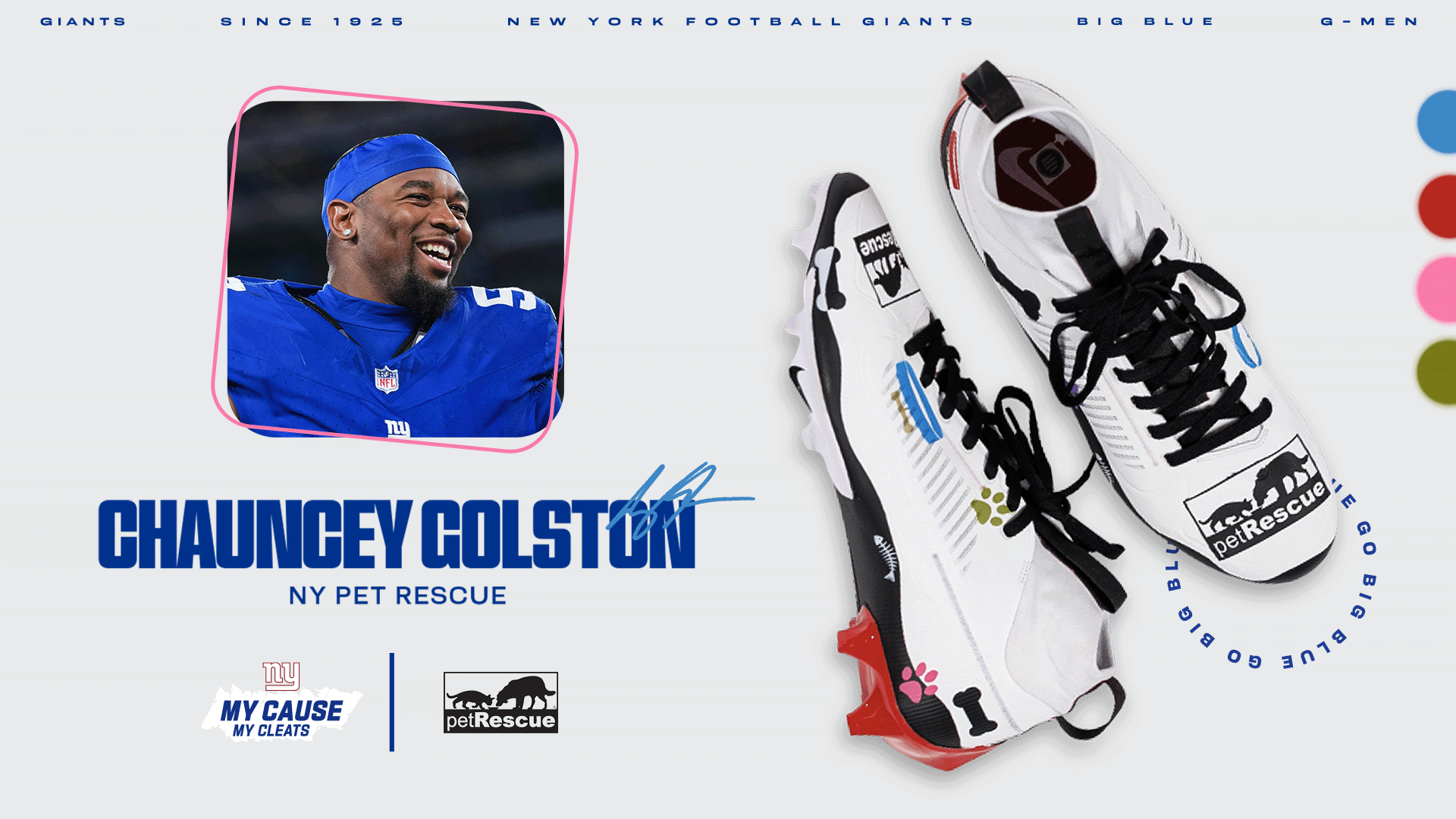 Chauncey Golston - New York Pet Rescue