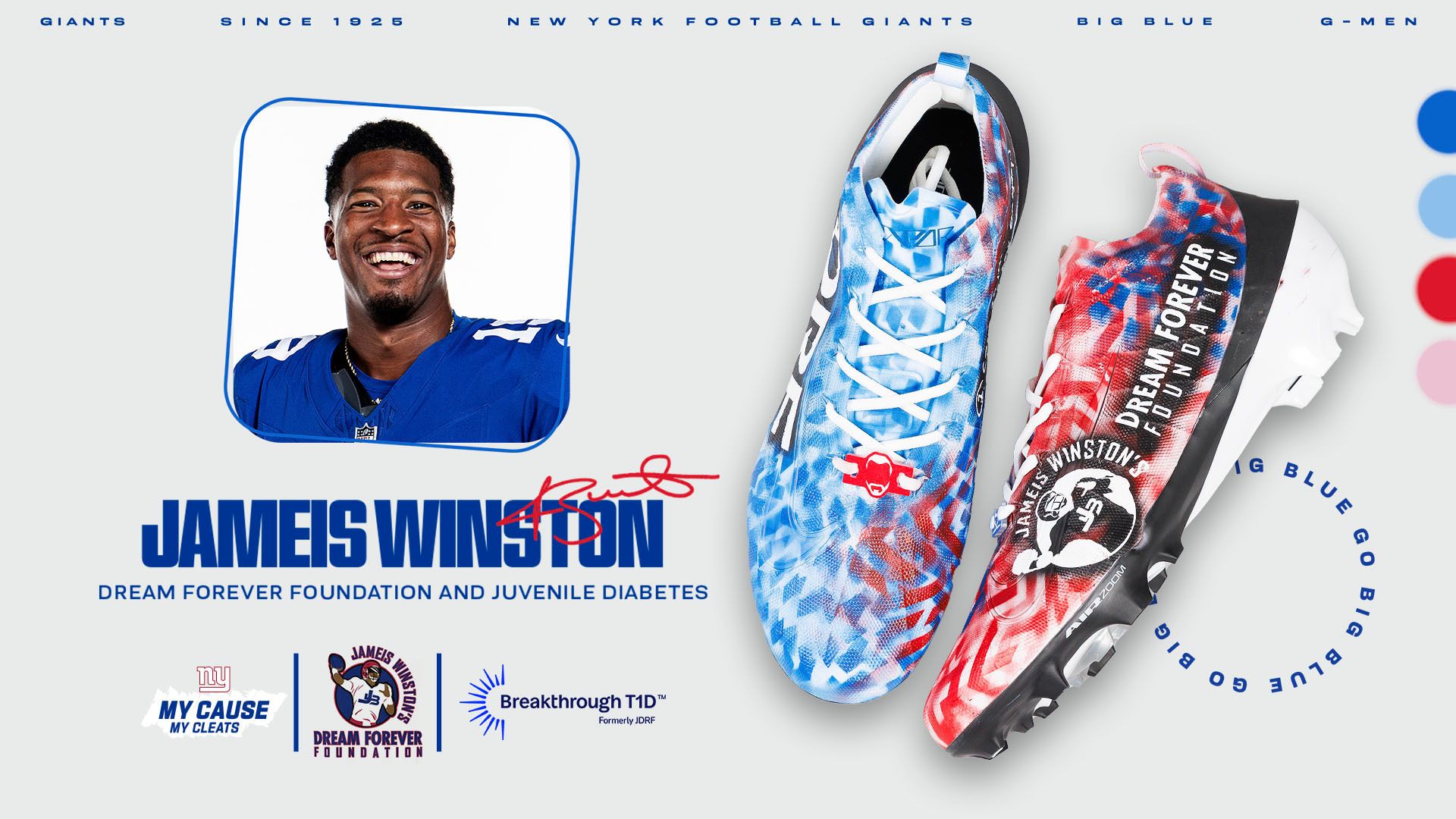 Jameis Winston - Dream Forever Foundation and Breakthrough T1D
