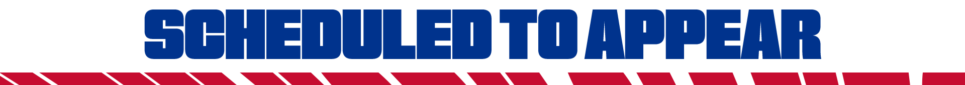 scheduled