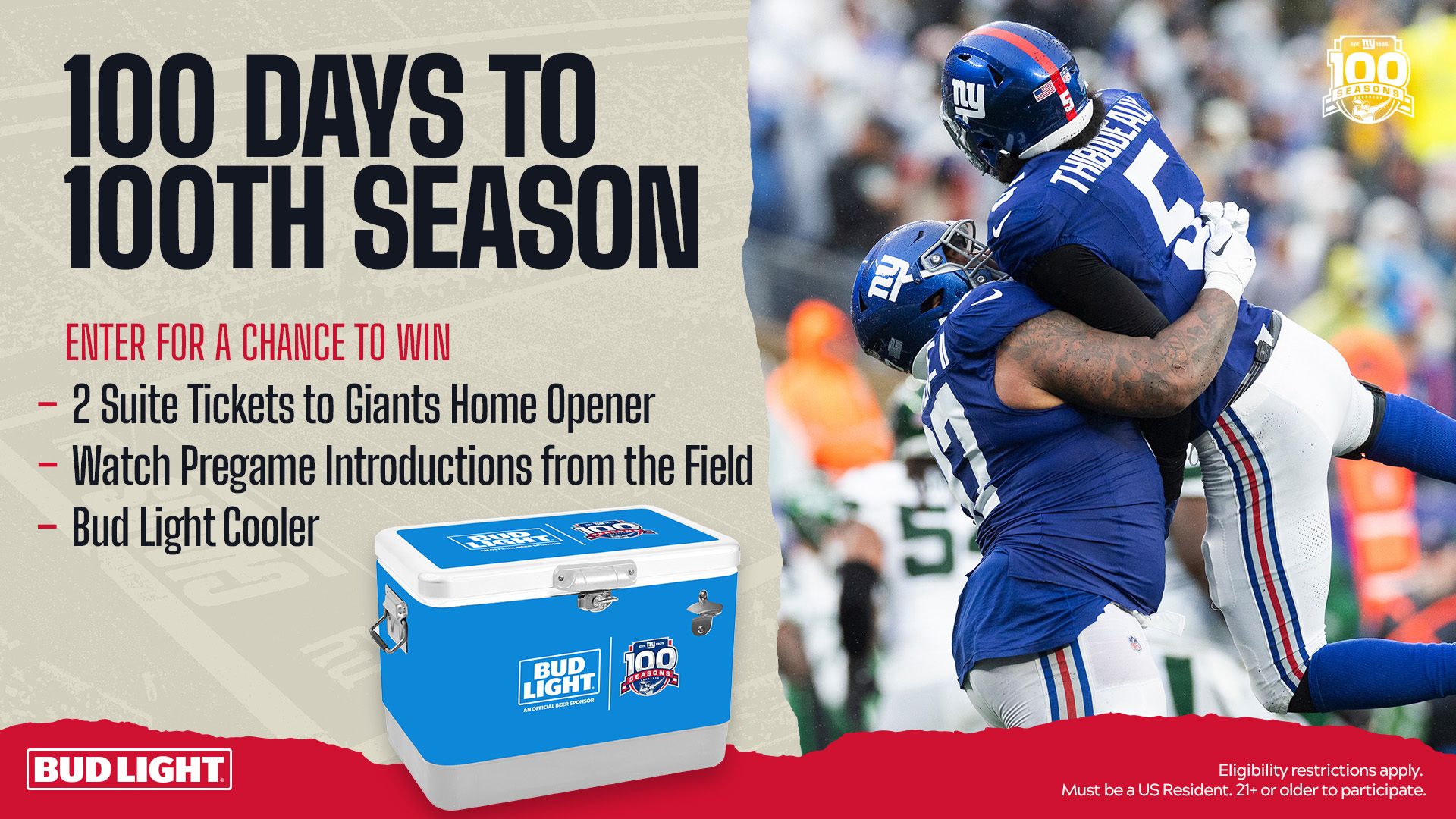 100 DAYS TO 100TH SEASON