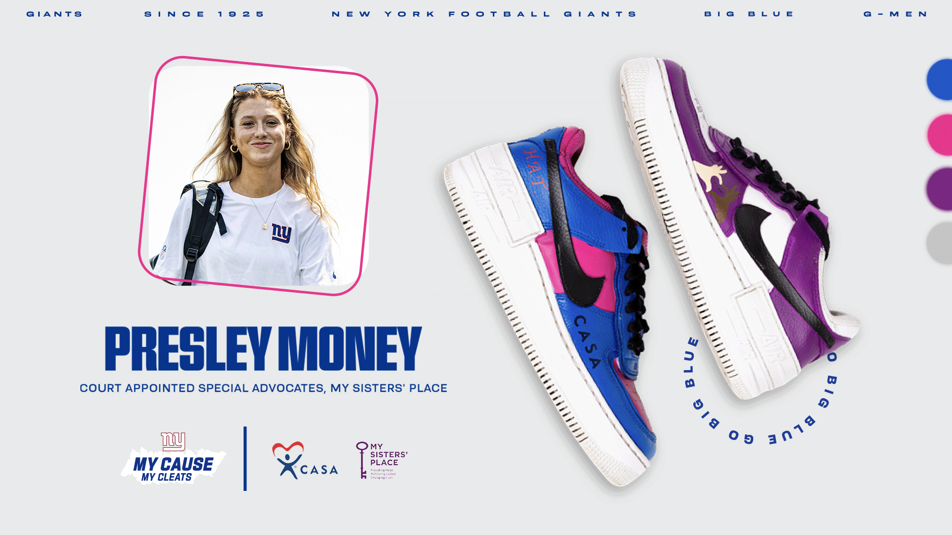 Presley Money, Coordinator of Family Affairs - Court Appointed Special Advocates (CASA) and My Sisters’ Place