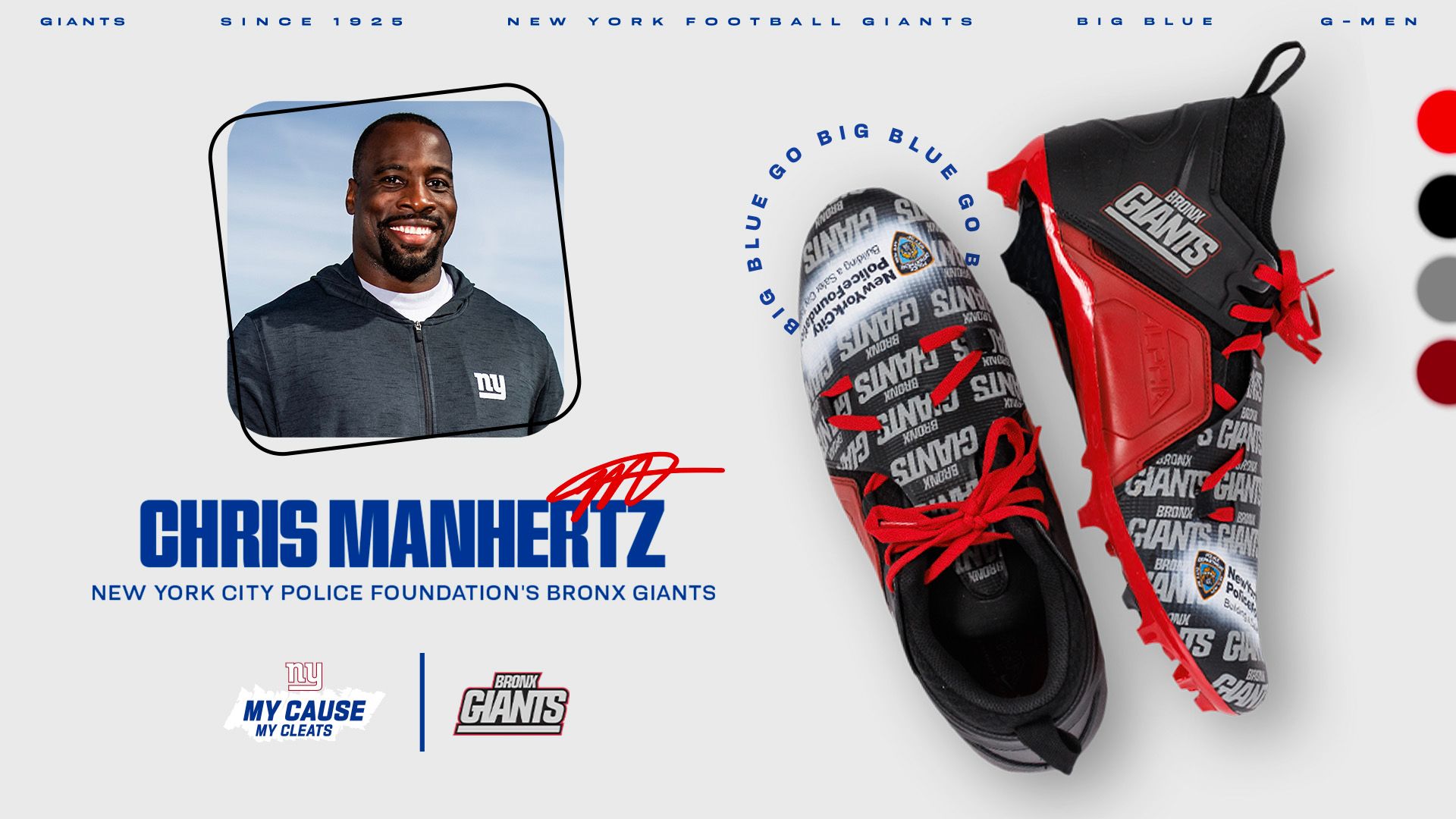 Chris Manhertz - New York City Police Foundation’s Bronx Giants