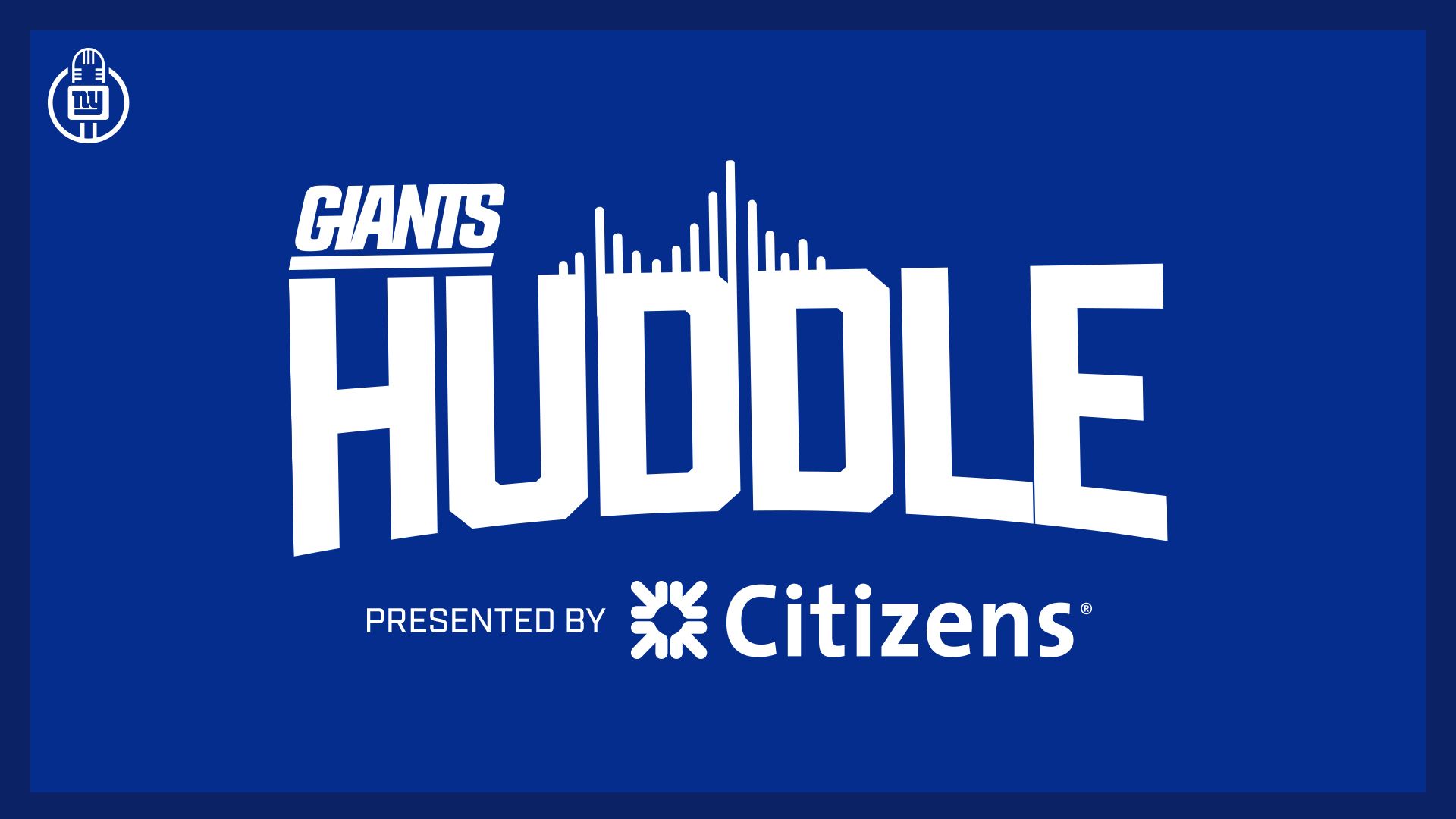 Giants Huddle