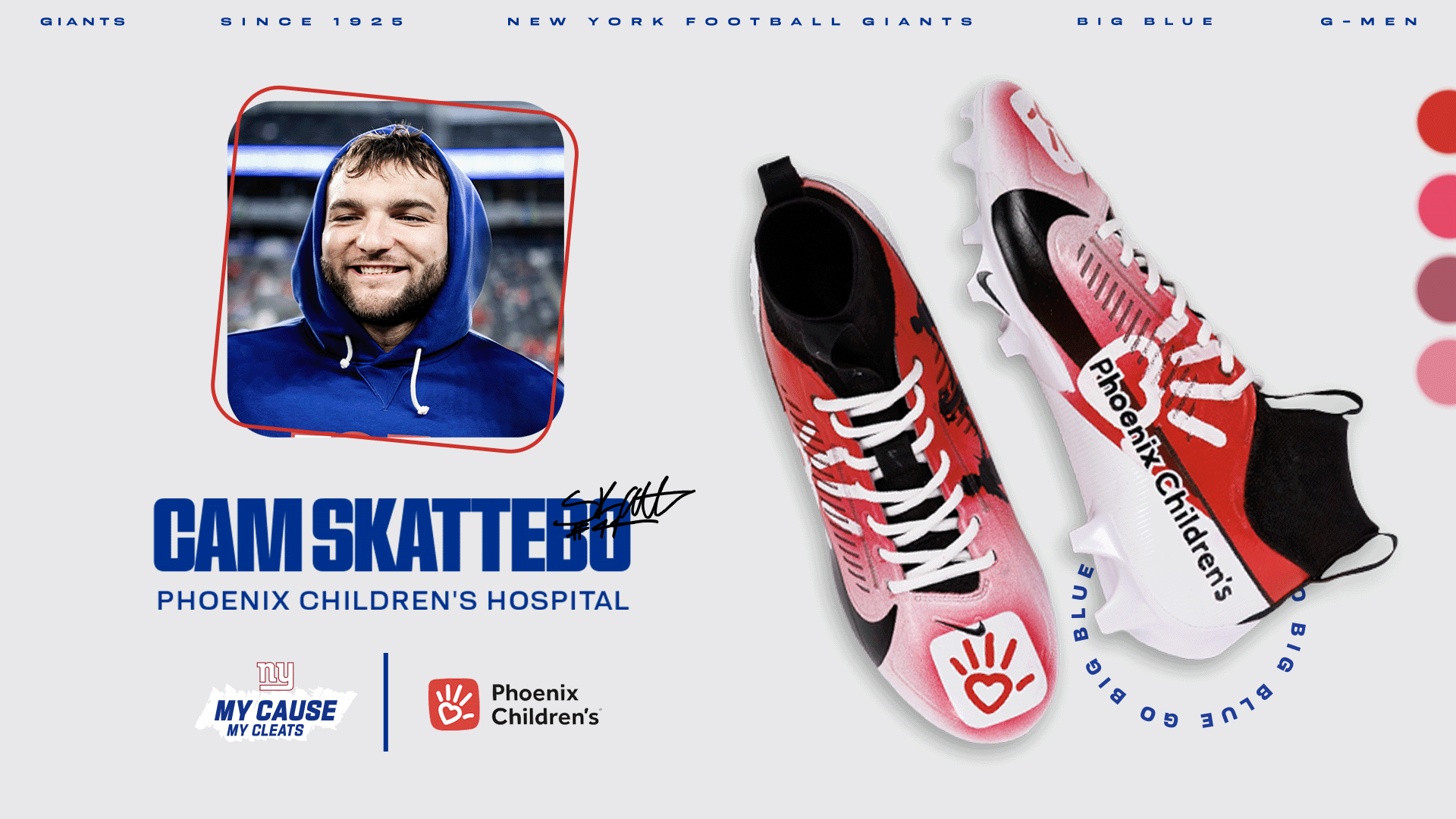 Cam Skattebo - Phoenix Children’s Hospital