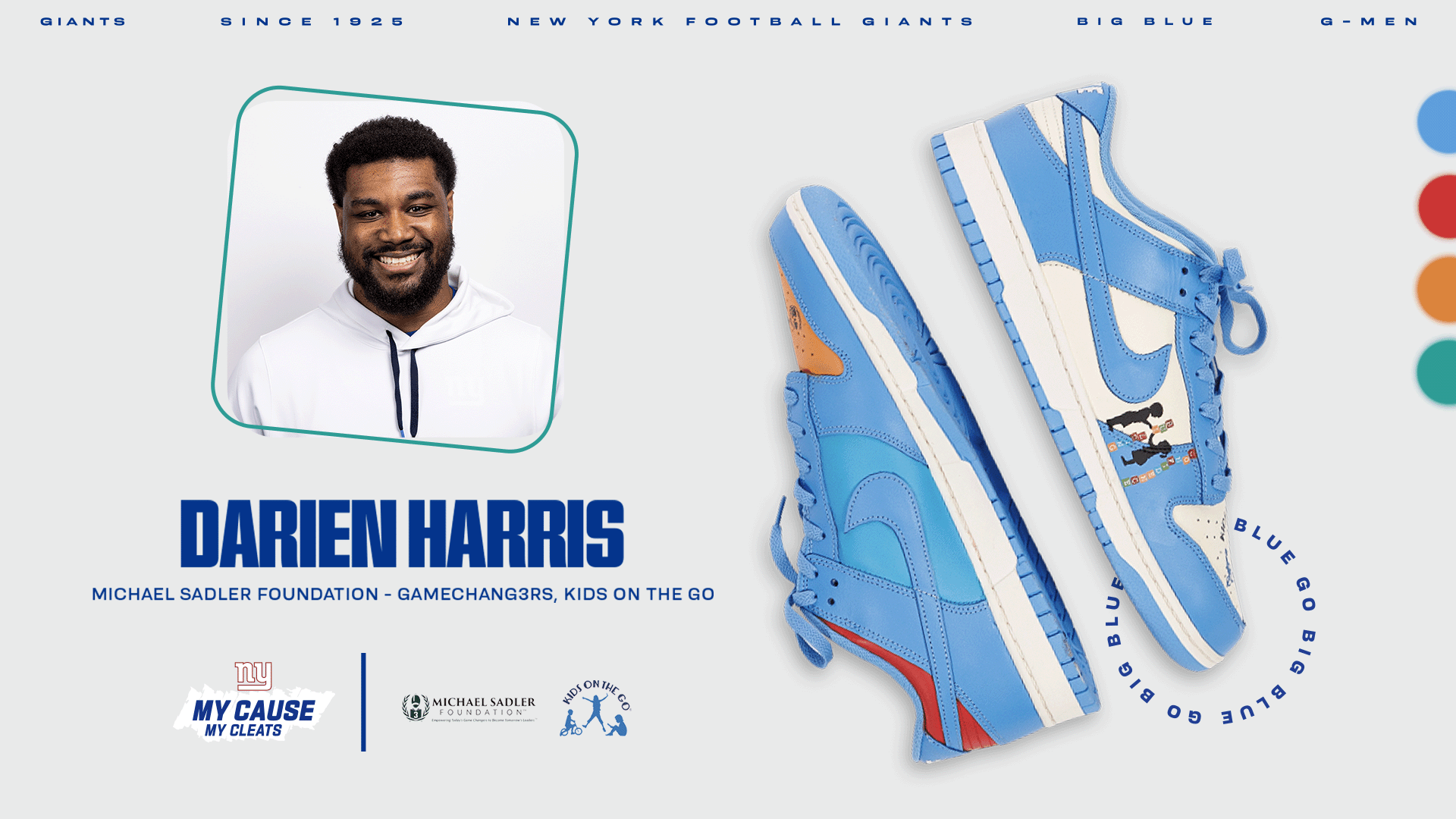 Darien Harris, Director of Player Engagement   - Michael Sadler Foundation - GameChang3rs, Kids on the Go