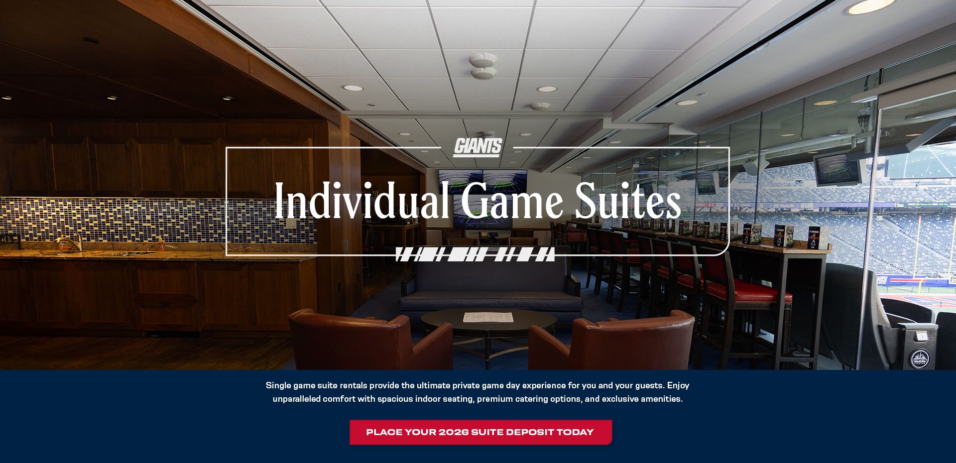 Button Suite Rental Deposit