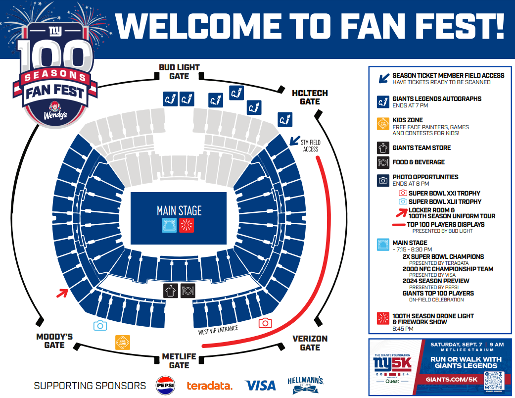 Fan Fest Map