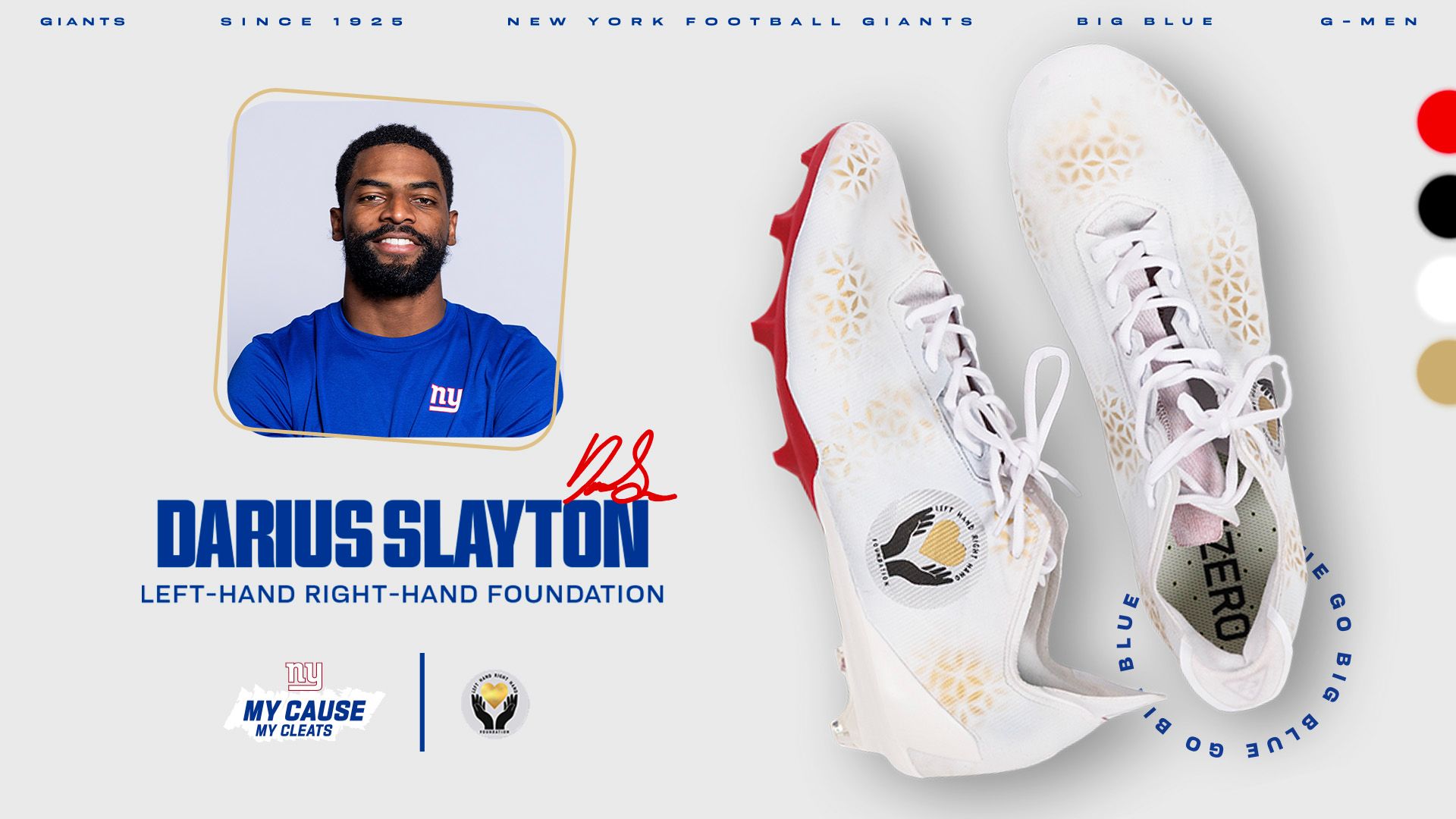 Darius Slayton - Left-Hand Right-Hand Foundation