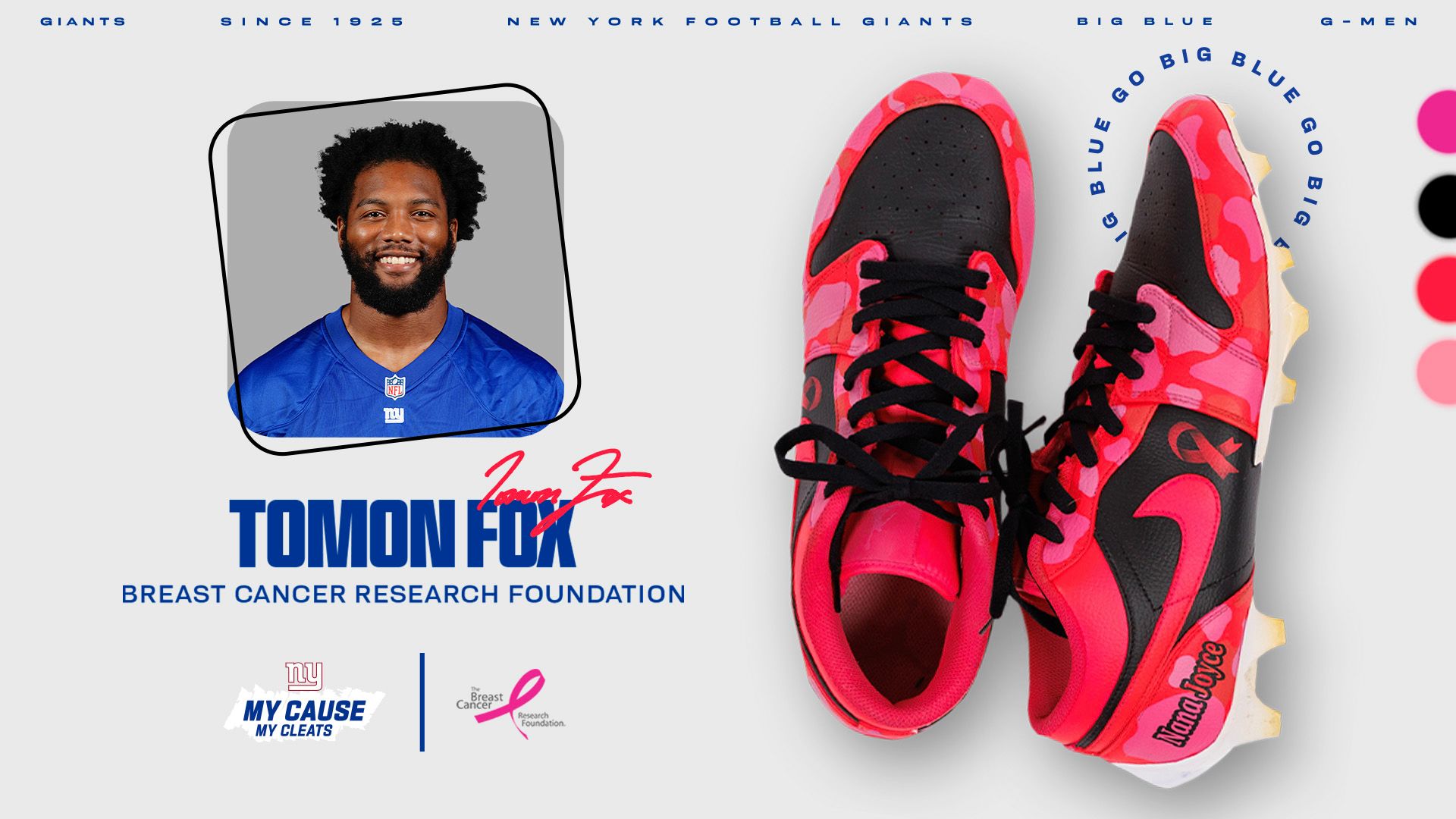Tomon Fox - Breast Cancer Research Foundation